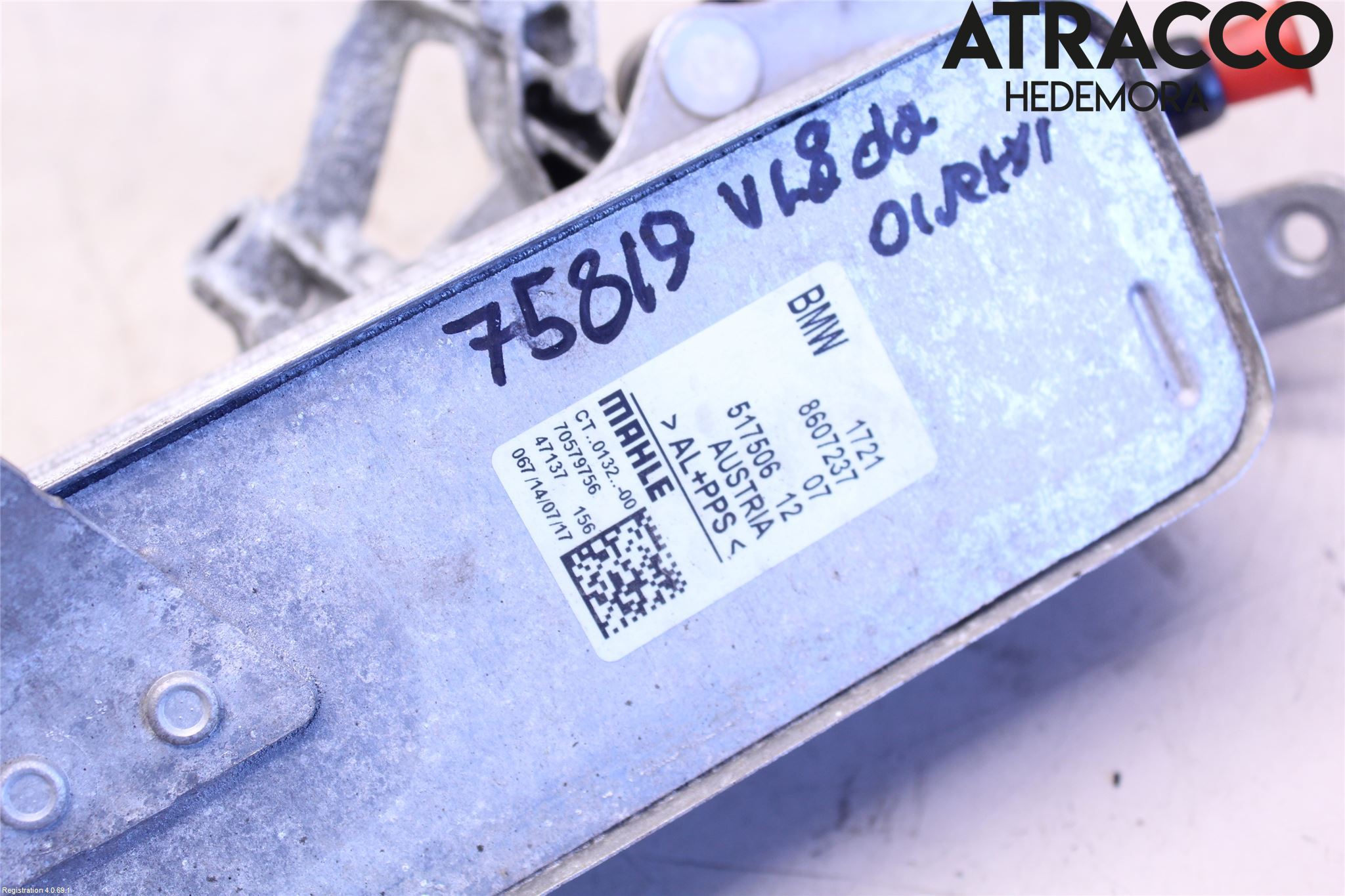 BMW 3 F30/F31/F80 12-19 Radiator Oljekjøler Automatgea