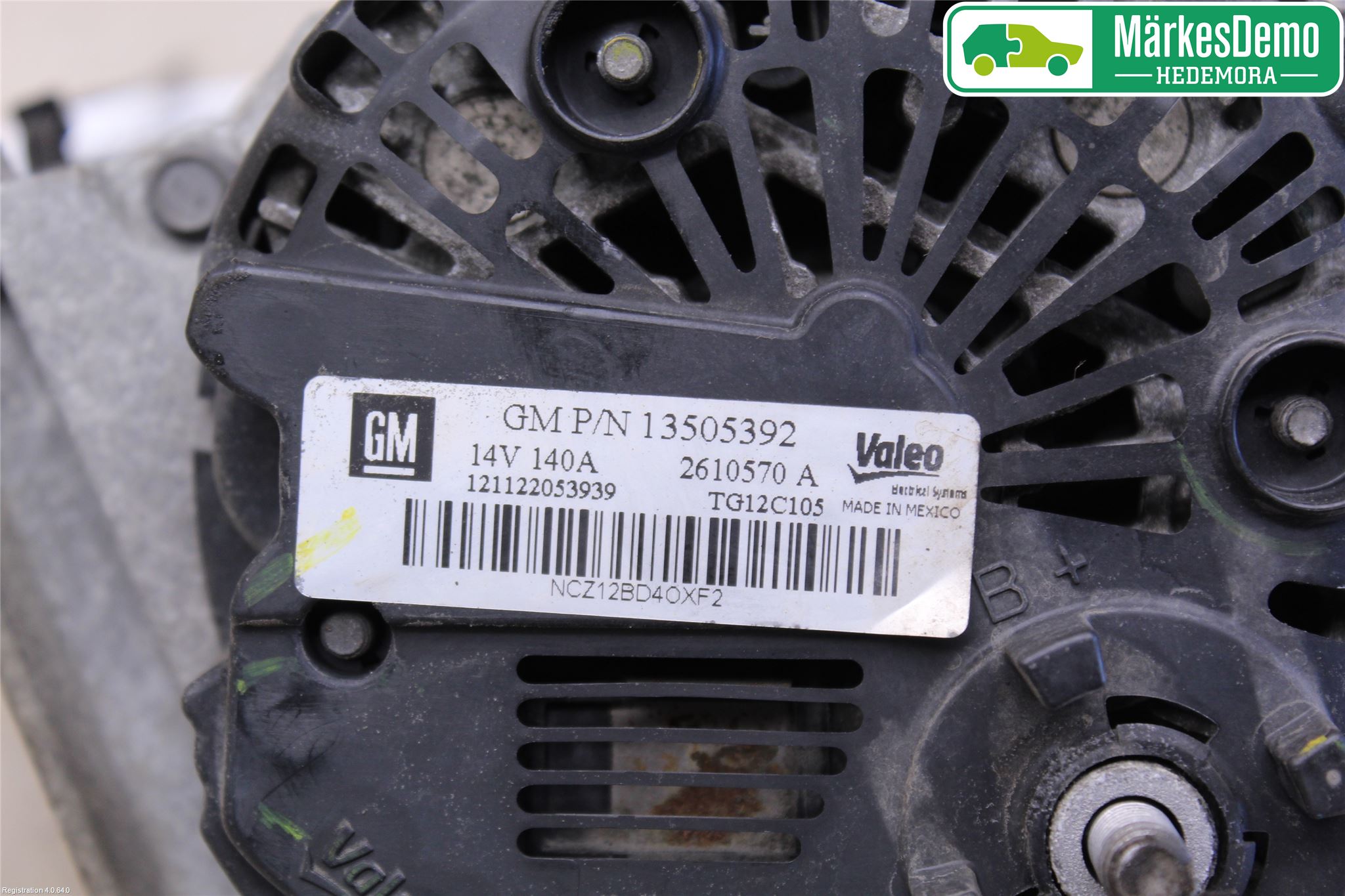 Opel CORSA D 07-14 Dynamo