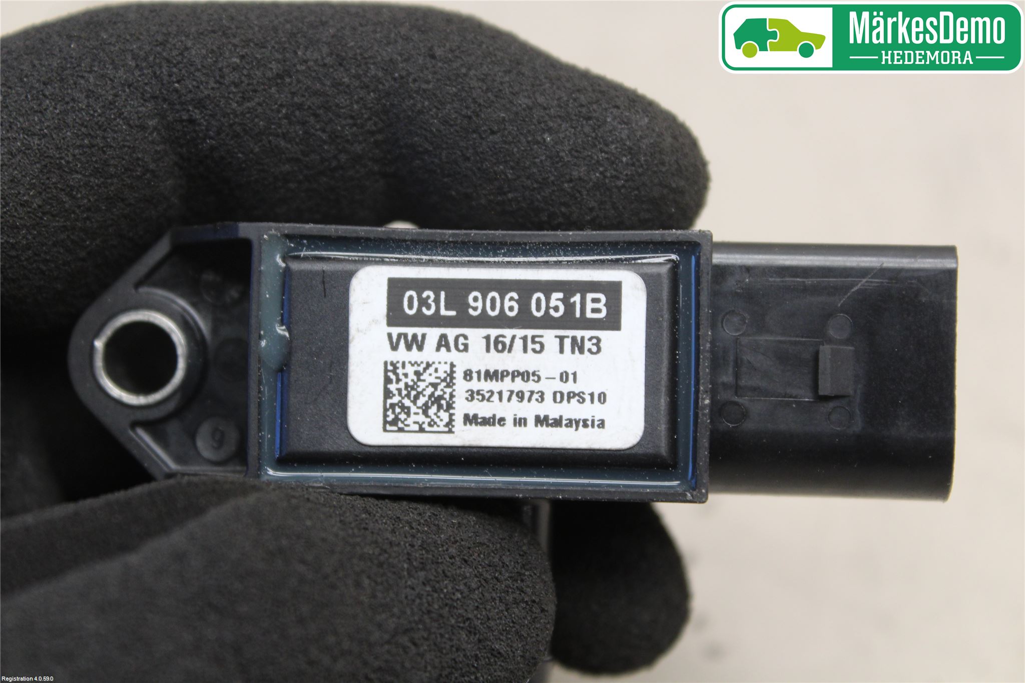 Volkswagen VW PASSAT 15-19 Sensor Temp-Trykk Avgass