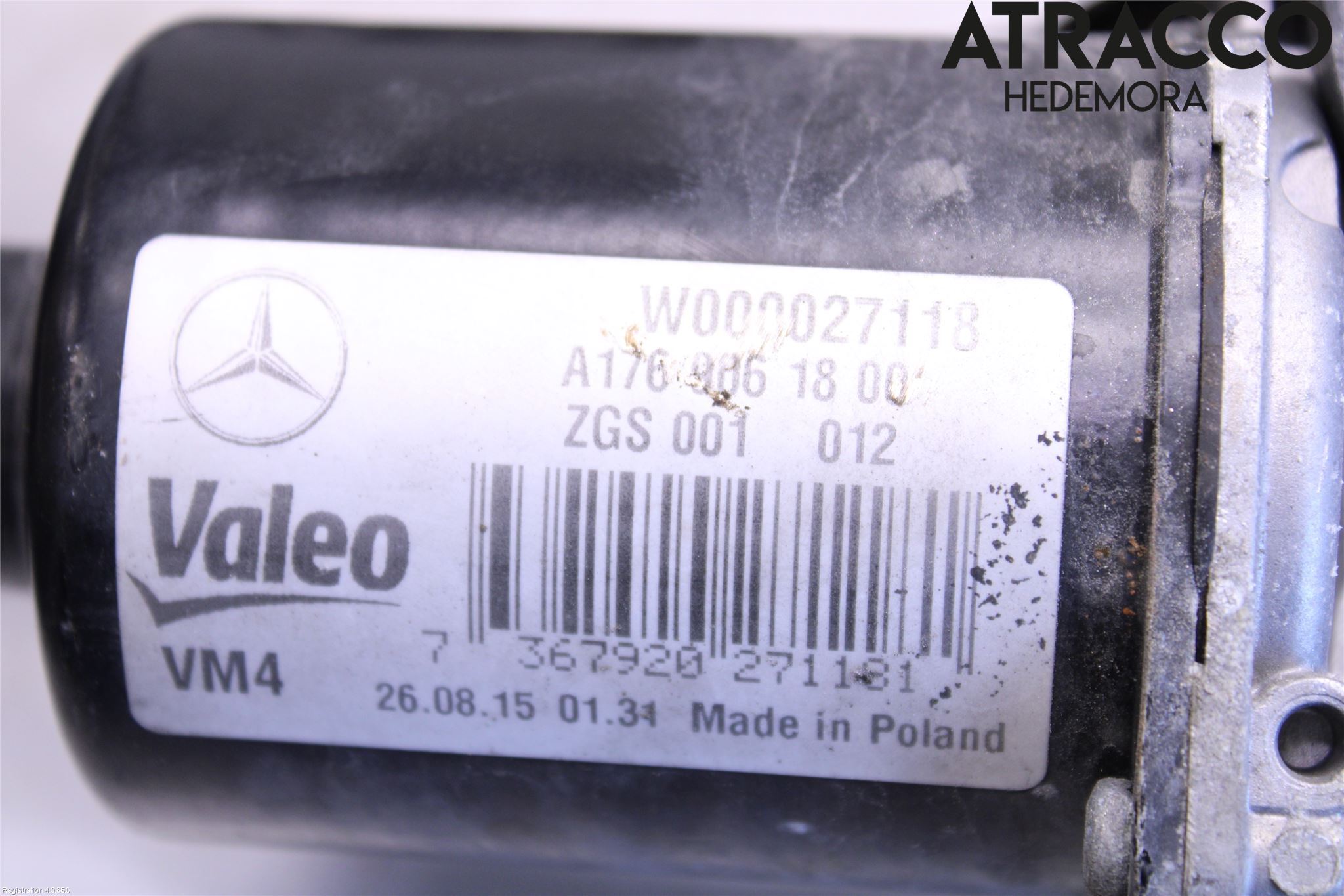 Mercedes-Benz MB CLA-KLASS (C117/X117) 13-19 Viskermotor Frontrute