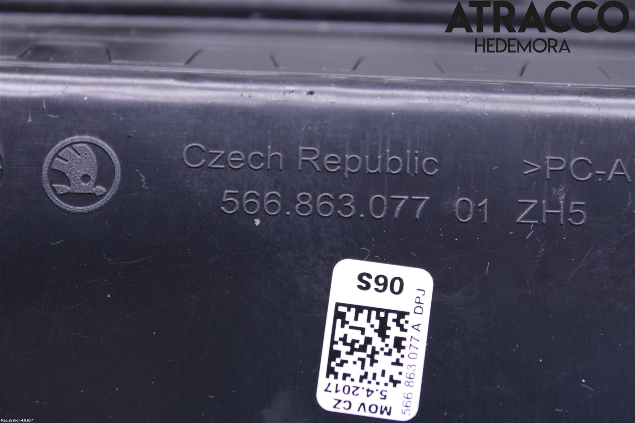 Skoda KODIAQ 17-24 Innr Oppbevaringsrom
