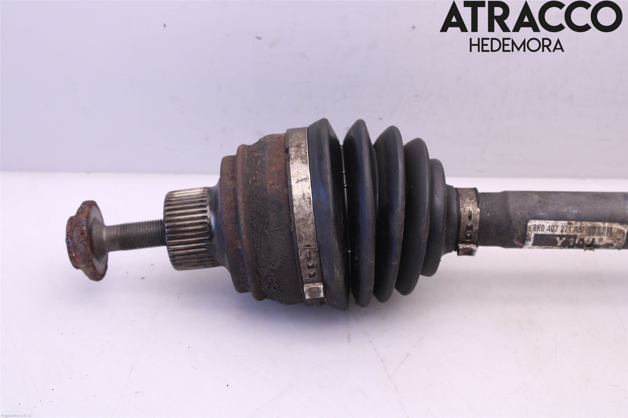 Audi A4/S4 08-11 Drivaksel Foran Kompl Høyre