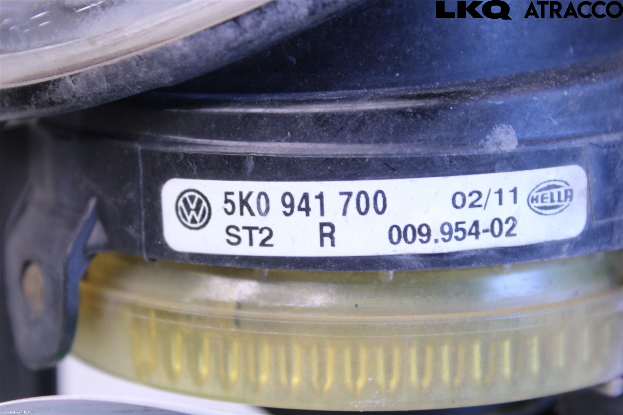 Volkswagen VW GOLF VI 09-13 Frontlykt-Kurve-Tåkelys