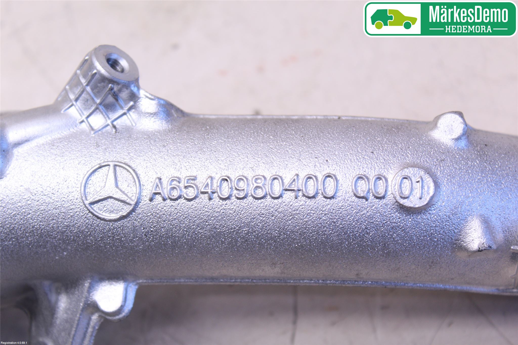 Mercedes-Benz MB E-KLASS (W213) 16-23 Intercooler Rør-Slange