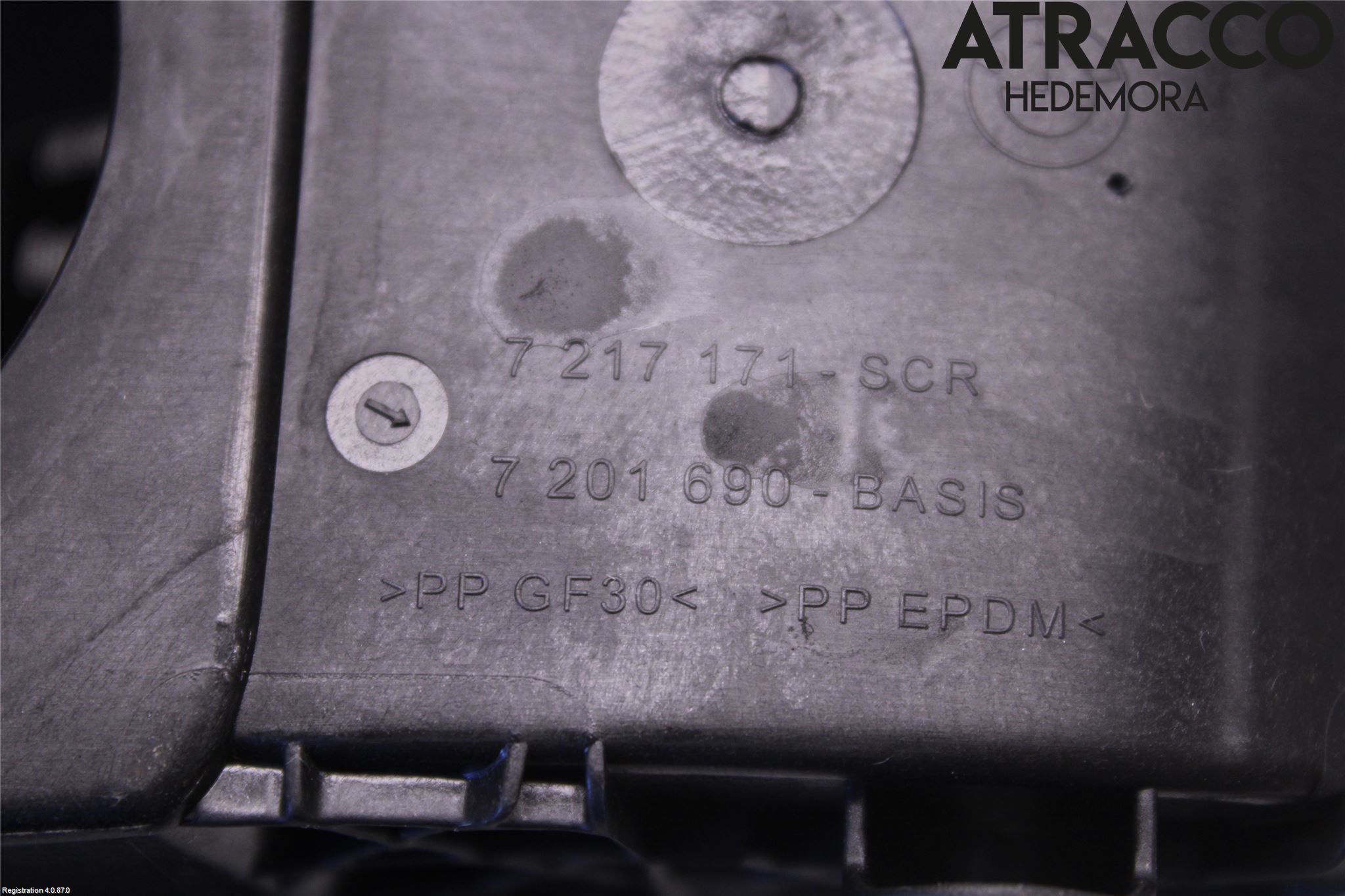 BMW 5 GT F07 09-17 Drivstoff Tankluke