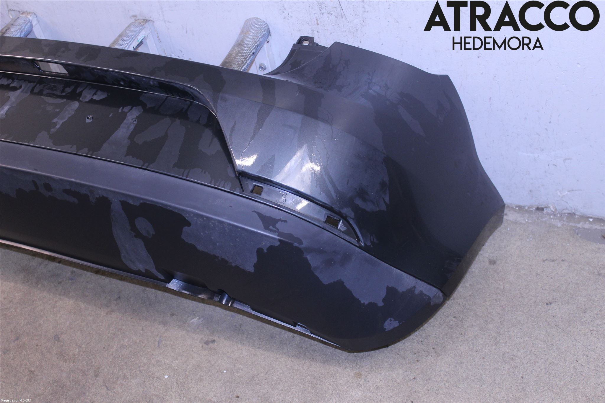 Seat IBIZA IV 08-16 Støtfanger Bak Overtrekk