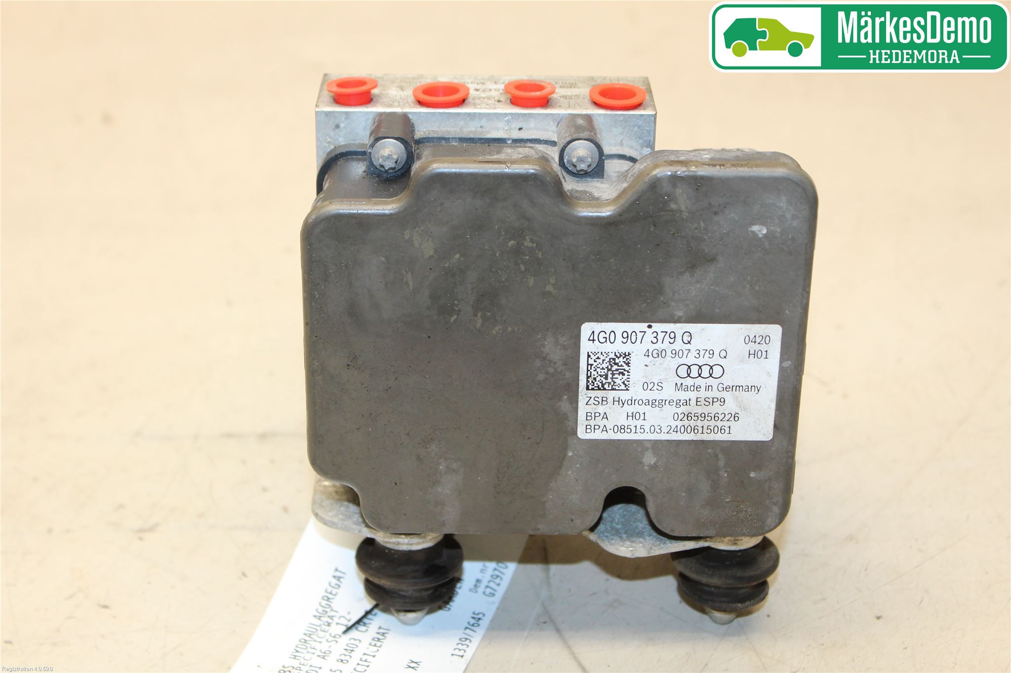 Audi A6/S6 4G 11-18 Abs Hydraulikkaggregat