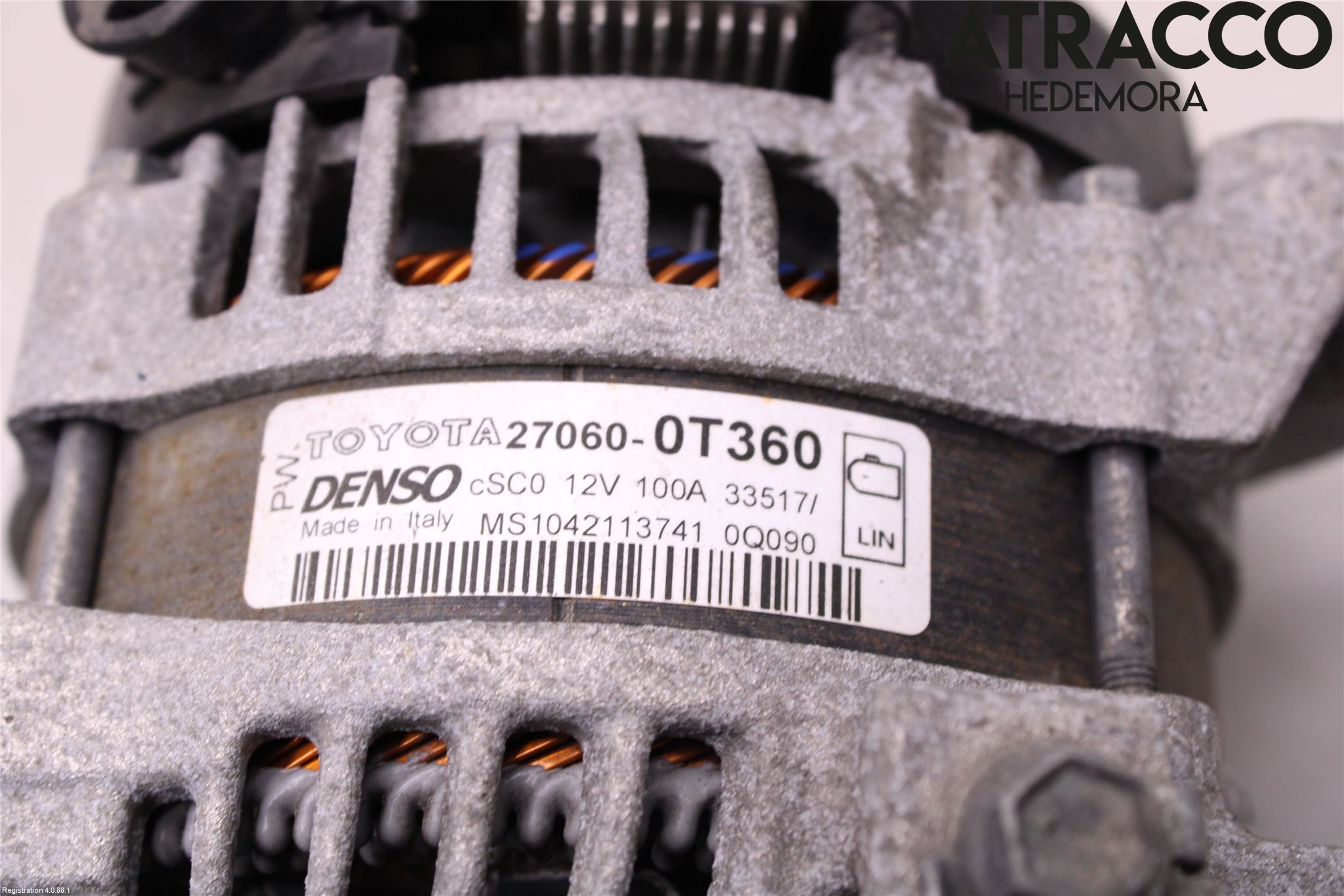 Toyota AVENSIS 16-18 Dynamo