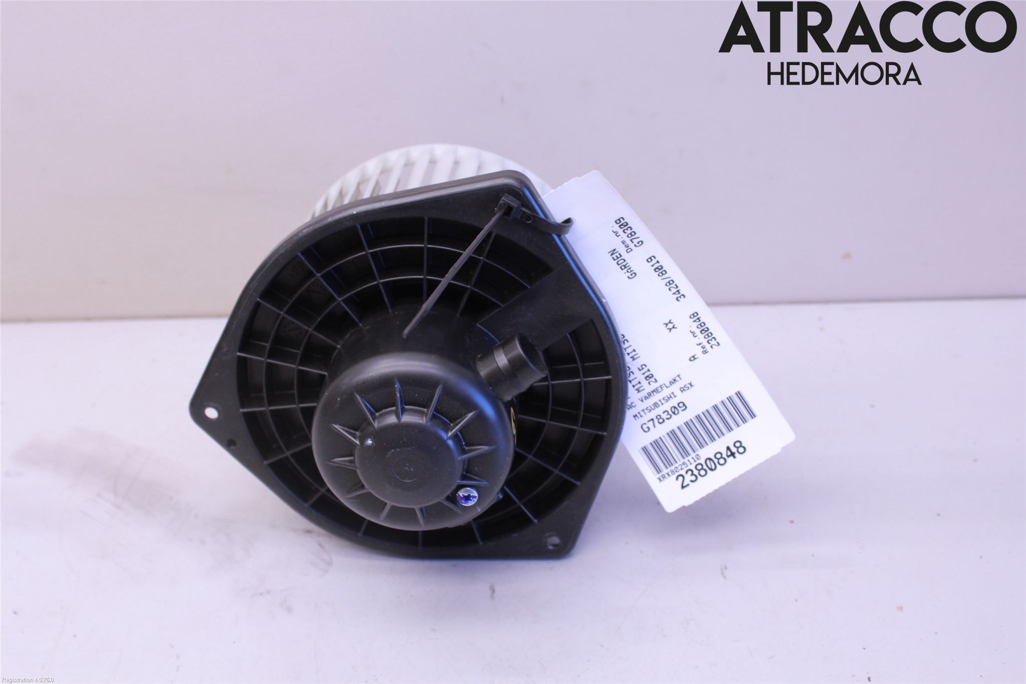 Mitsubishi ASX 10-22 Varme Ac Varmeapparatvifte