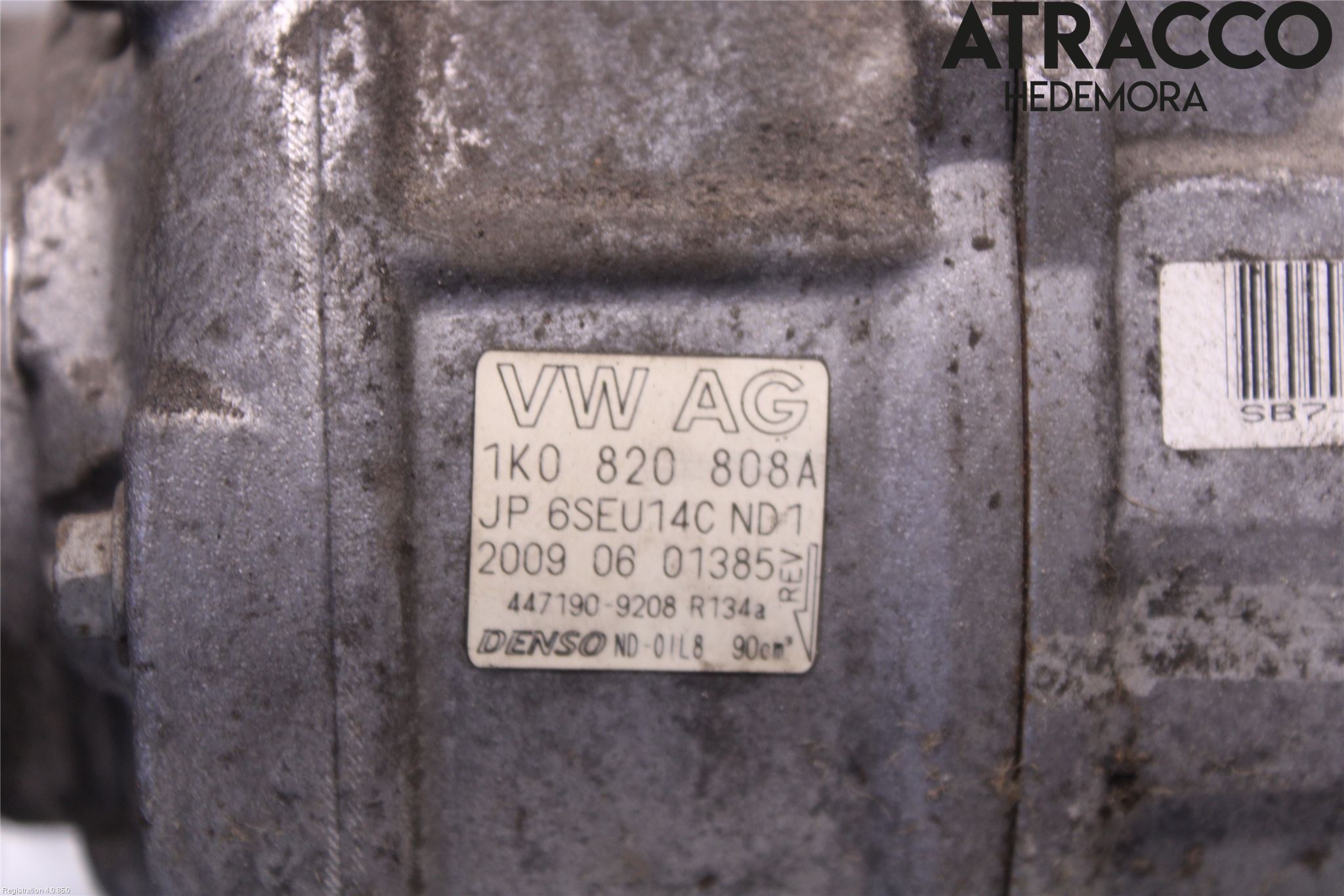 Volkswagen VW PASSAT 05-11 Varme Ac Kompressor
