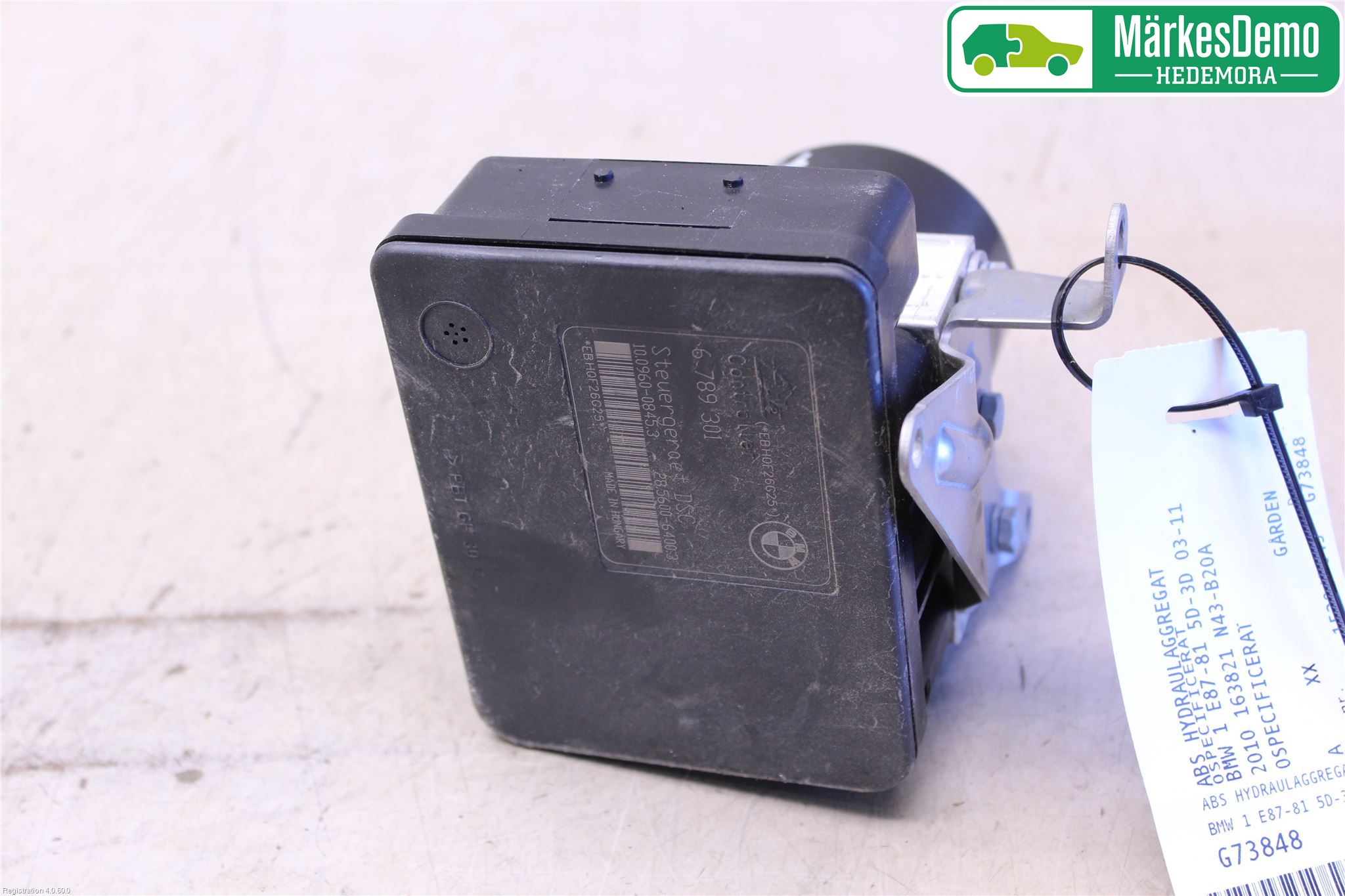 BMW 1 E87/81 5D/3D 03-11 Abs Hydraulikkaggregat