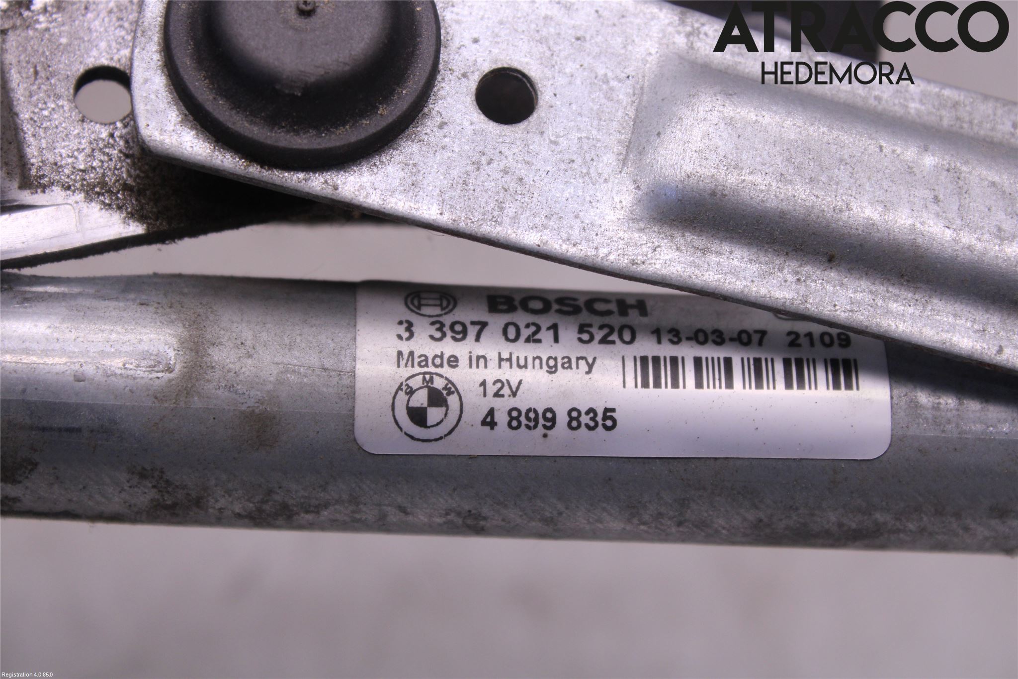 BMW 5 F10/F11/F18 09-17 Viskeroverføring Frontrute