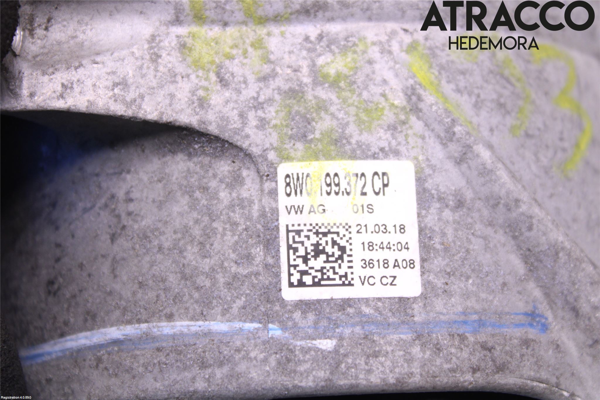 Audi A5 17- Motor Feste Stål-Alu