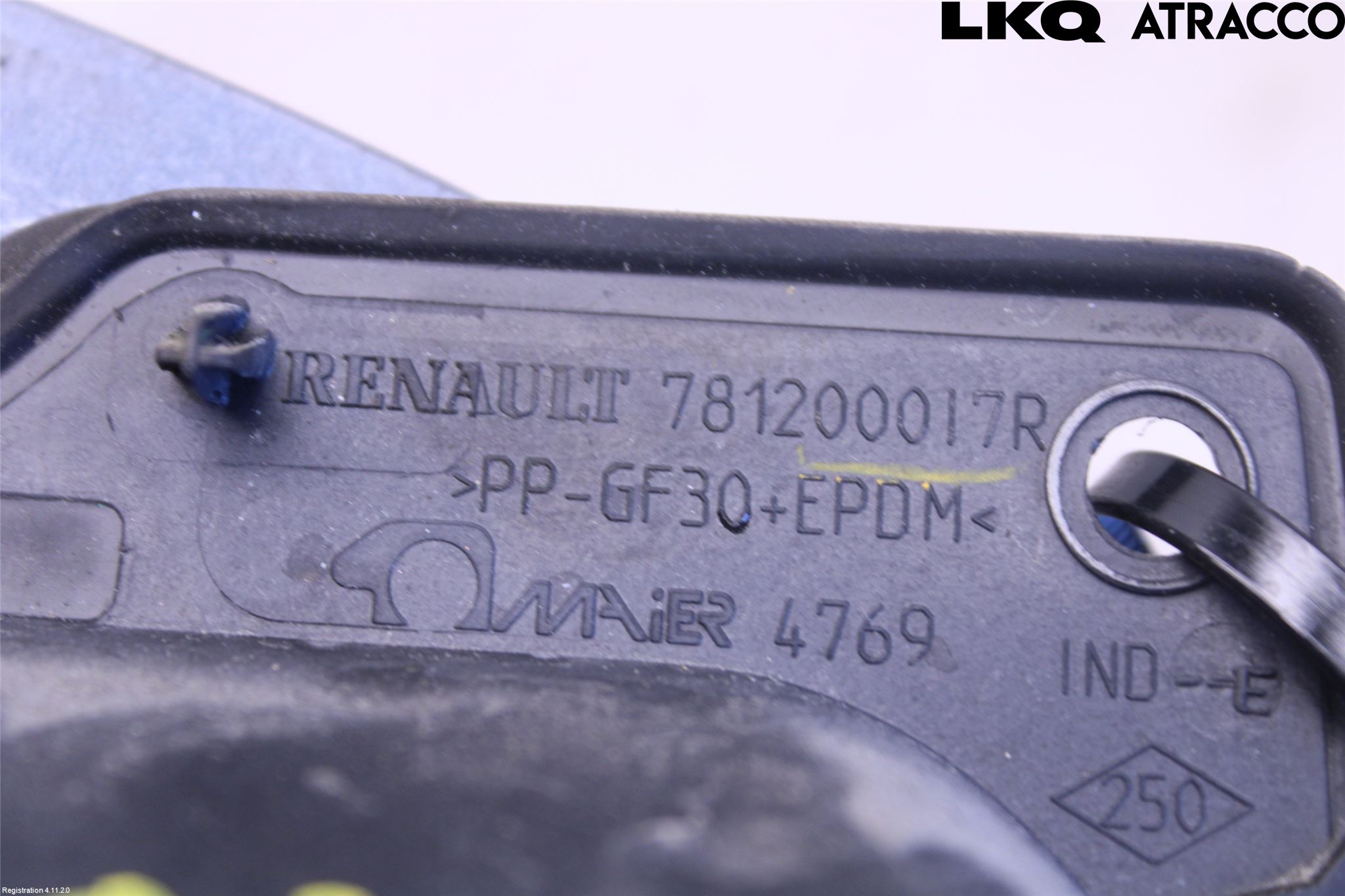 Nissan NV400 12-24 Drivstoff Tankluke