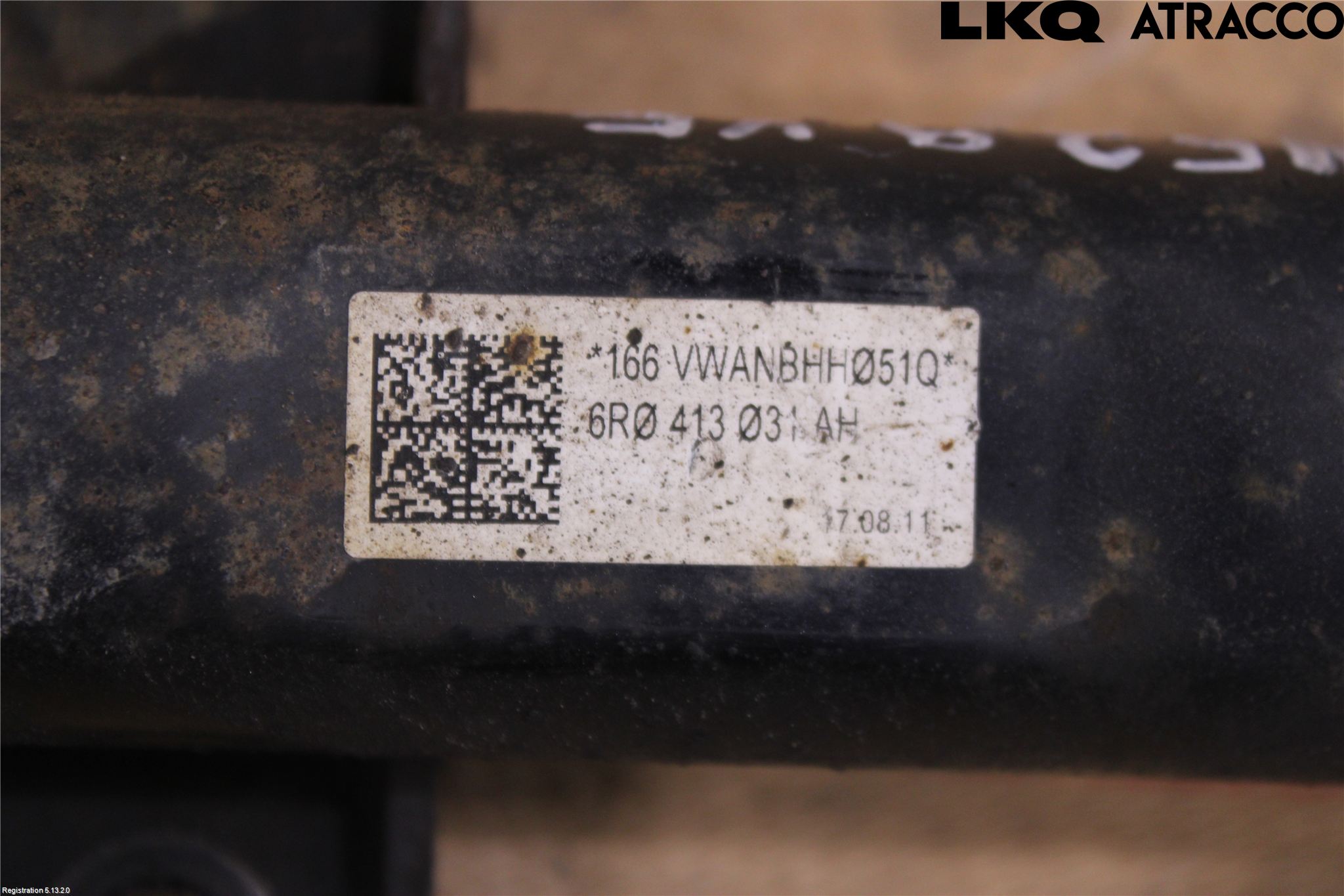 Volkswagen VW POLO 10-17 Fjærbein Foran Venstre
