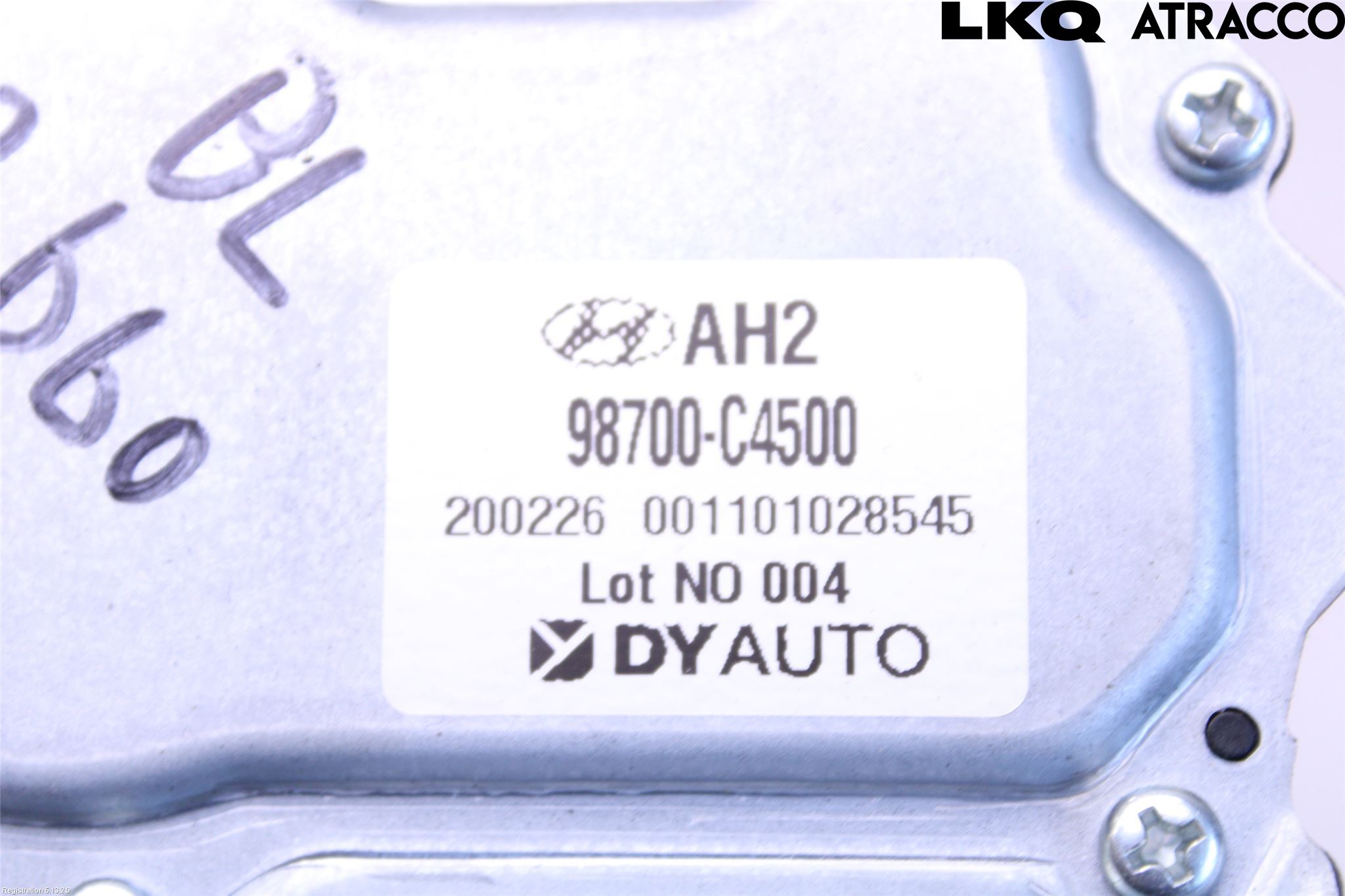 Hyundai i10 LA 20- Viskermotor Bakluke
