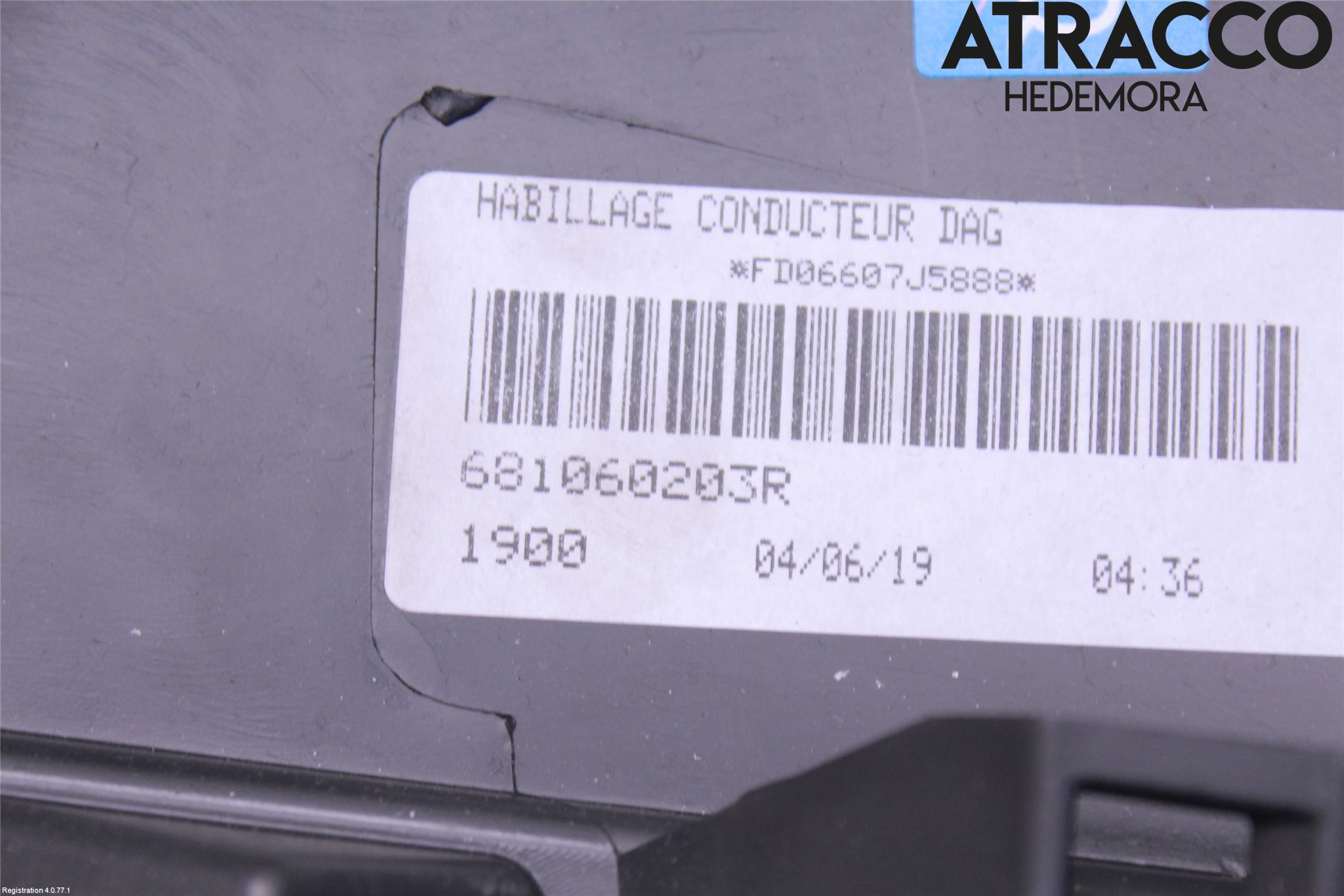 Renault KANGOO II 15-21 Innr Dashbord Sparkeplate