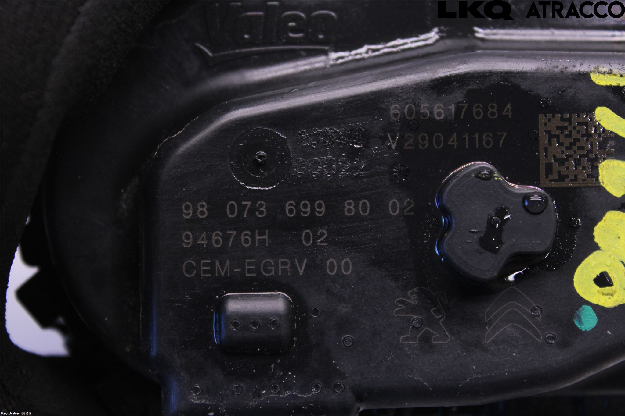 Peugeot PARTNER 16-18 Egr Ventil