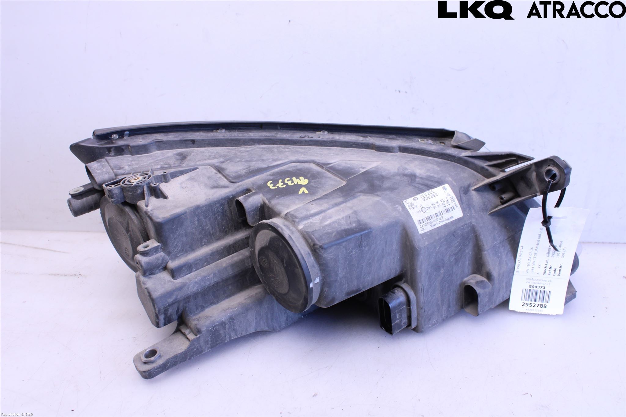 Volkswagen VW TIGUAN 07-16 Frontlykt Venstre