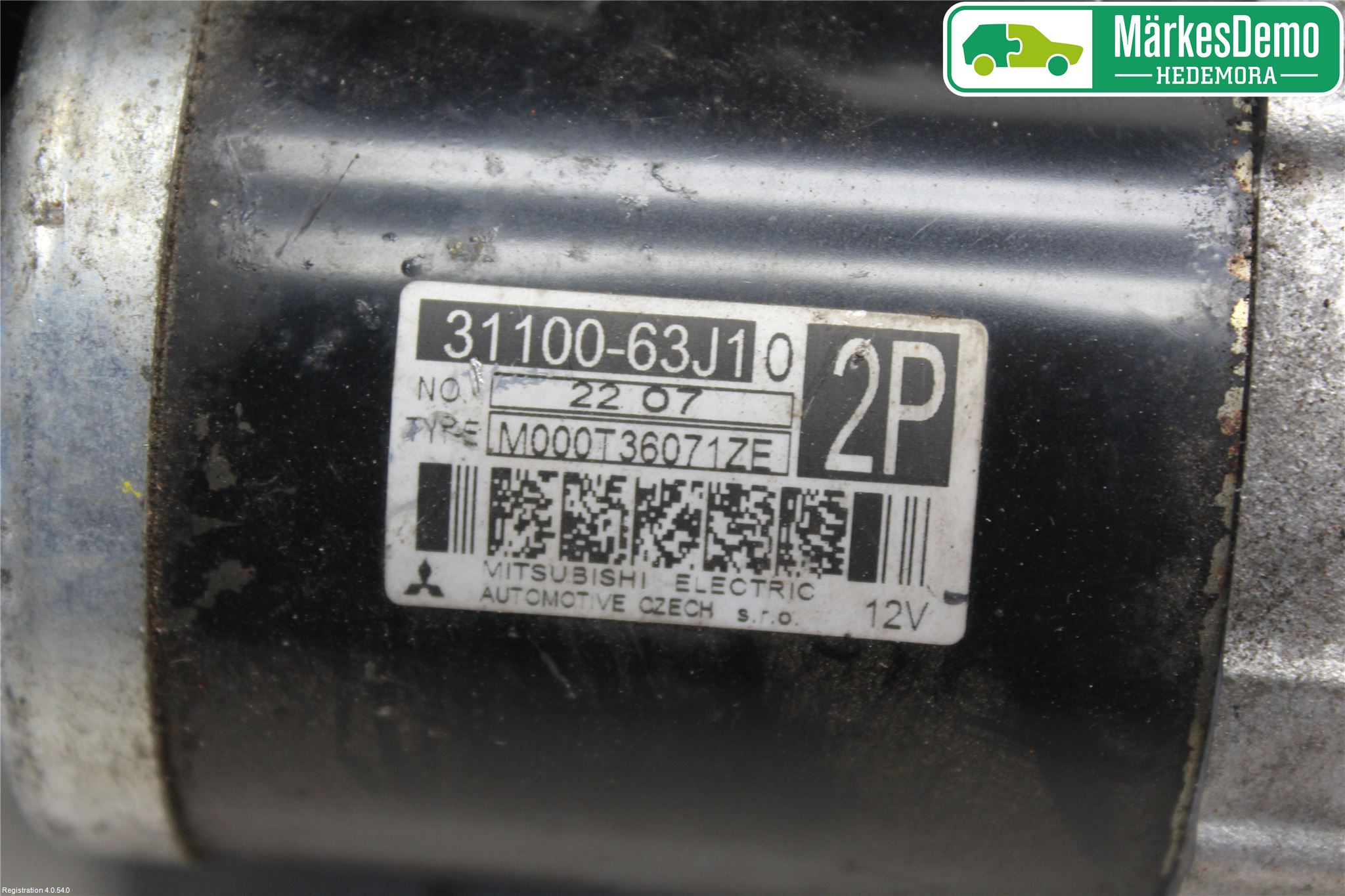 Suzuki SX4 10-13 Startmotor