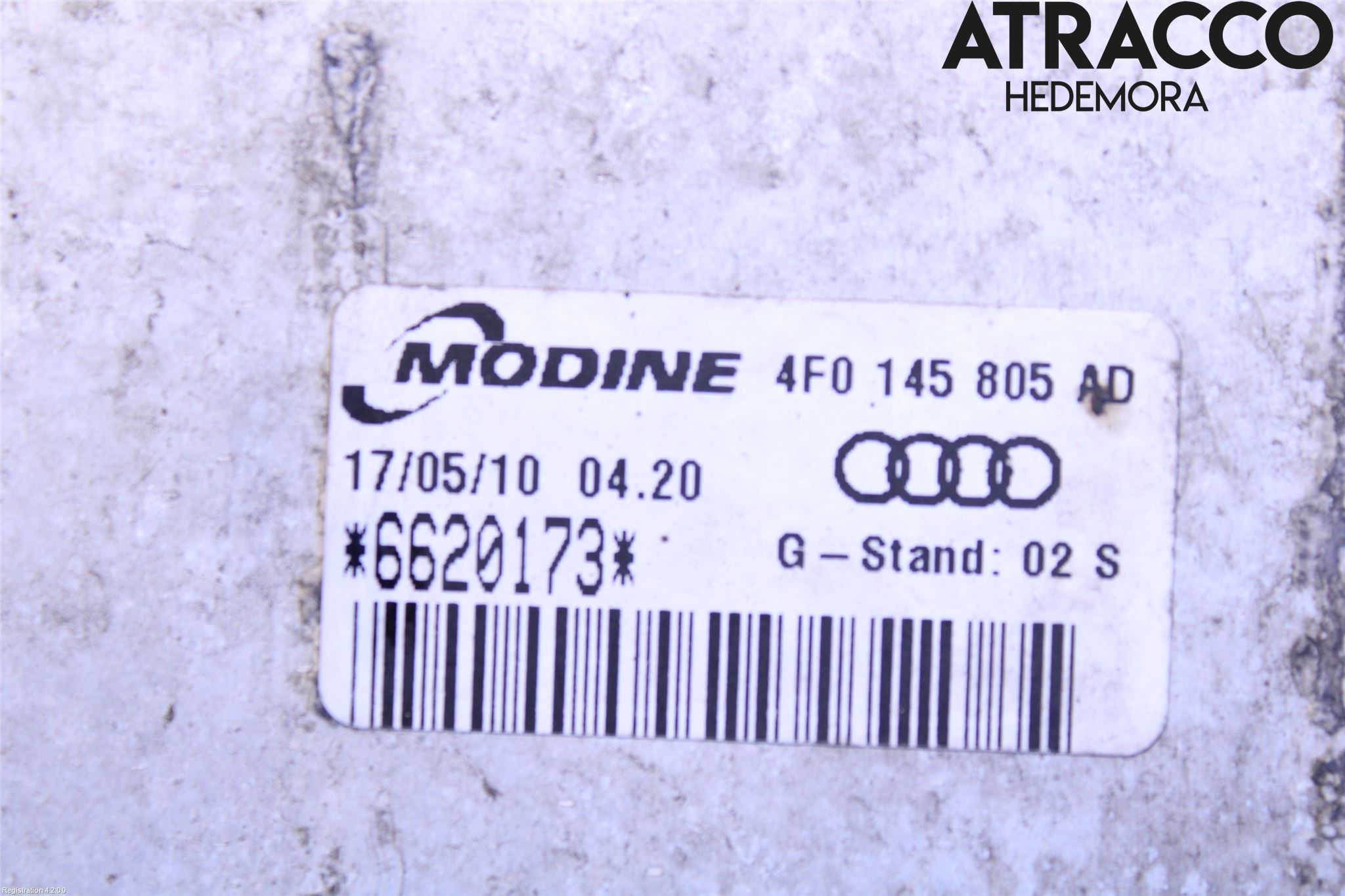 Audi A6/S6     05-11 Intercooler Radiator