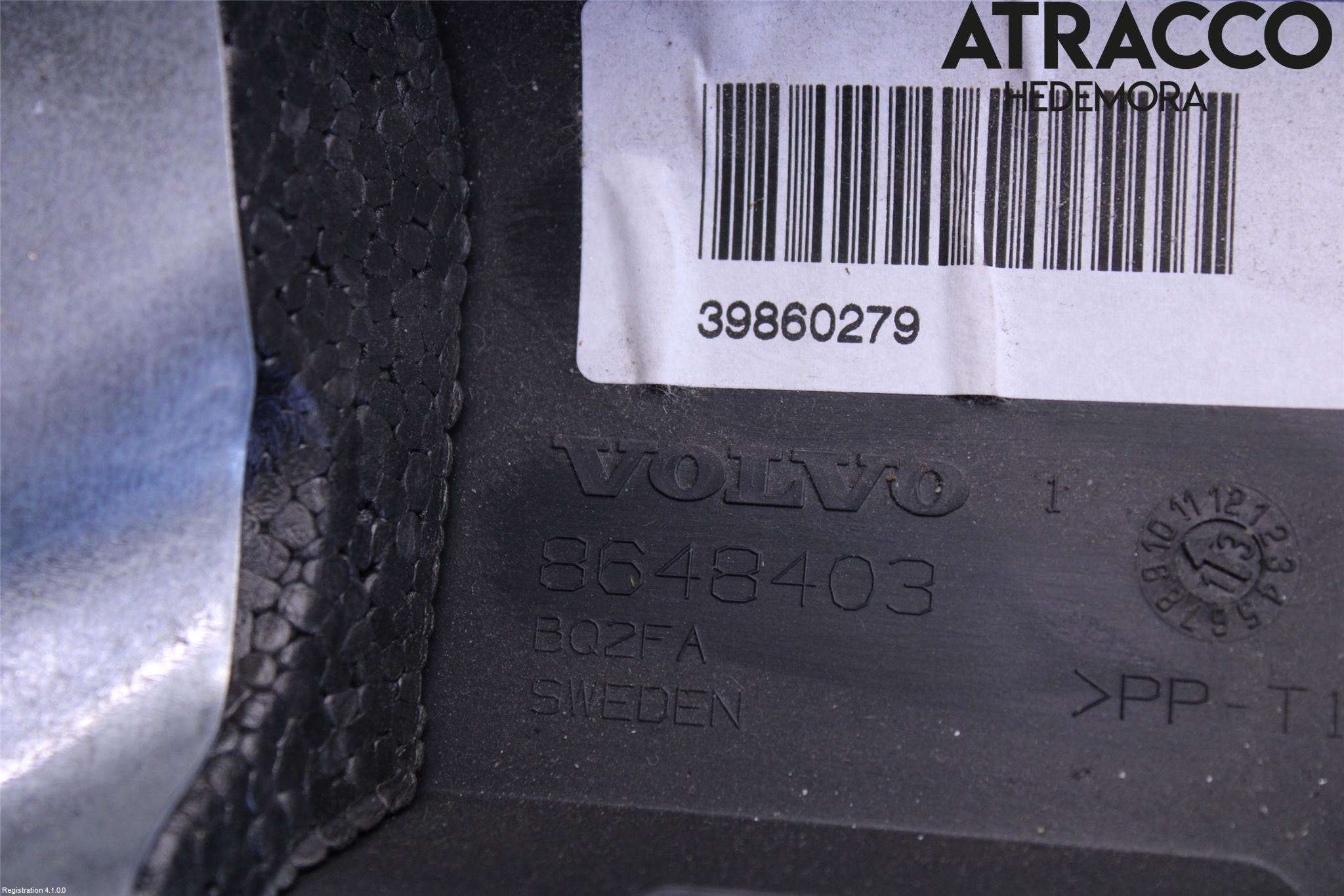 Volvo V60 14-18 Rattdeksel - Deksler