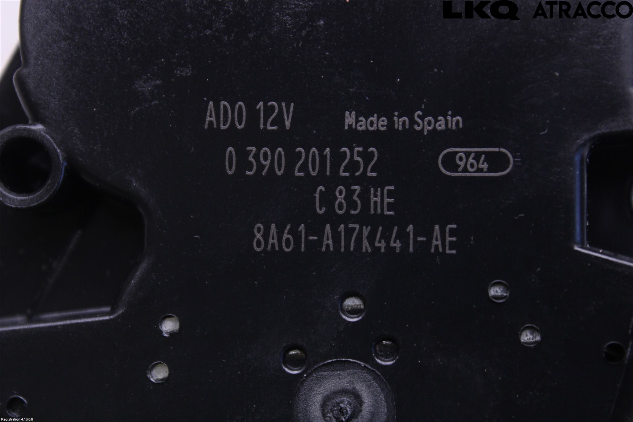 Ford FIESTA 13-17 Viskermotor Bakluke