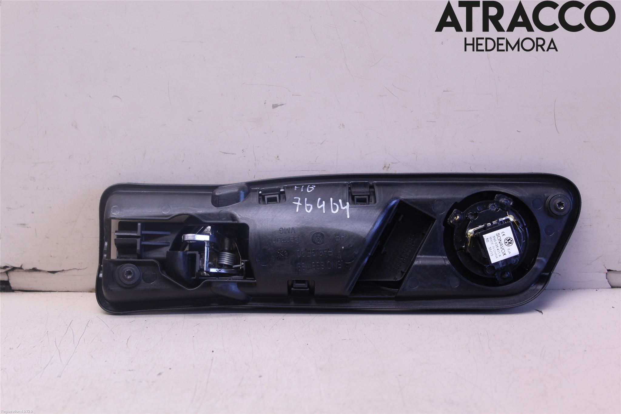 Volkswagen VW TIGUAN 07-16 Innr Dørhandtak H Indre