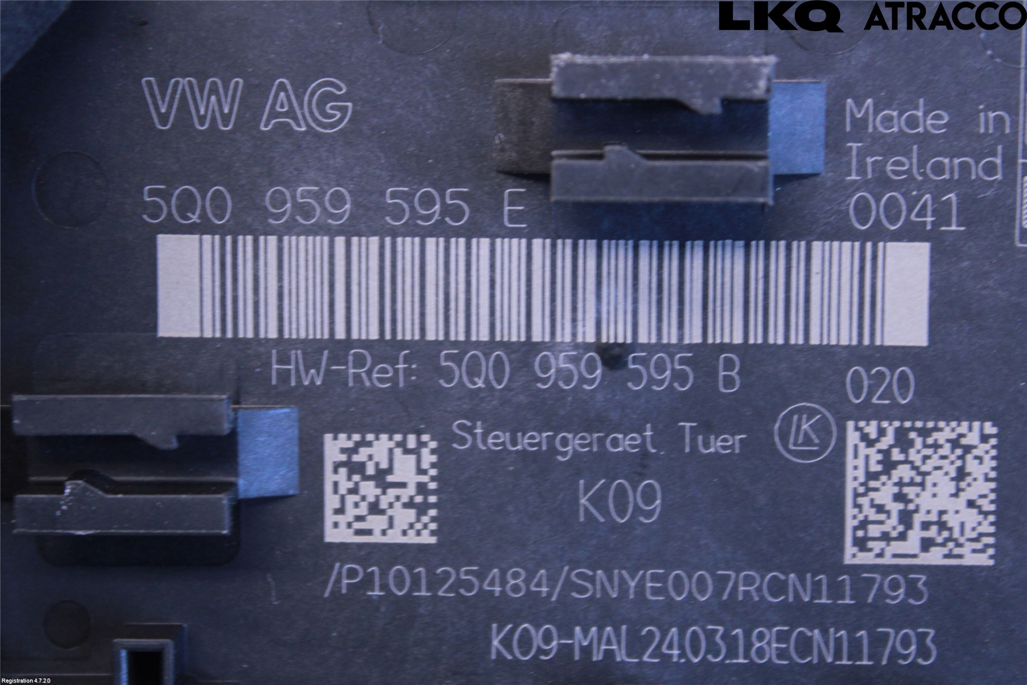 Volkswagen VW PASSAT 15-19 Styreenhet Dør