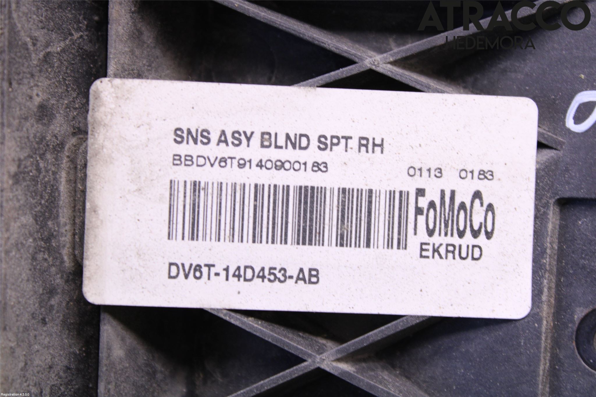 Ford KUGA 13-16 Sensor Kollisjonsbeskyttelse