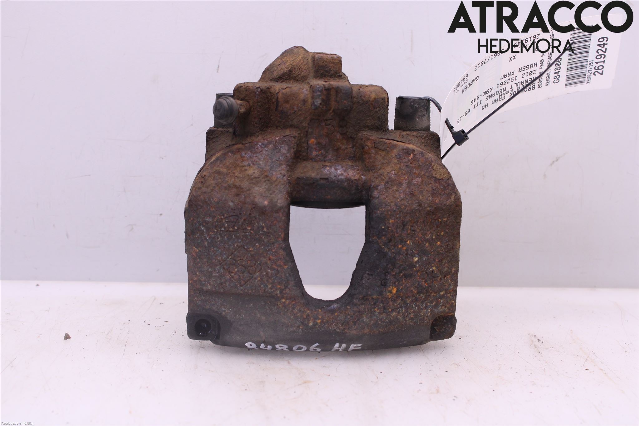Renault MEGANE III 09-15 Bremsecaliper Foran Høyre
