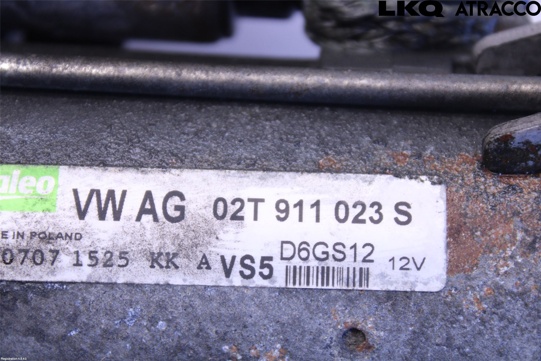 Skoda FABIA 07-14 Startmotor