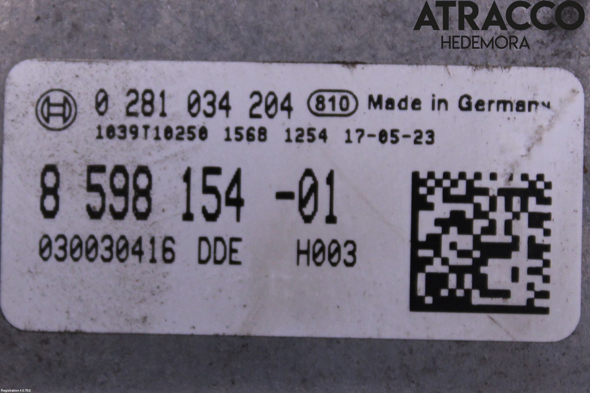 BMW 5 G30/G31/F90 17-23 Styreenhet Innsprøytning