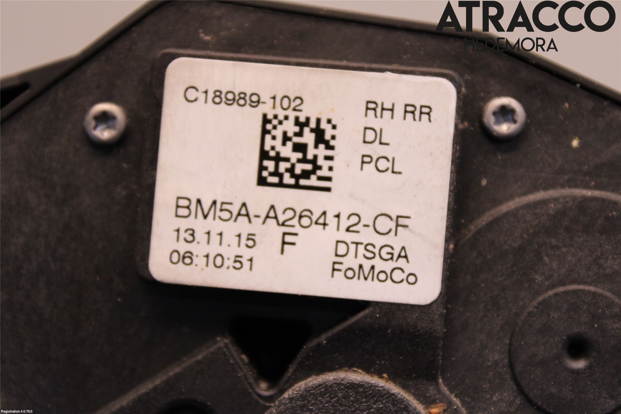 Ford MONDEO 15-22 Dørlås - Låsekasse