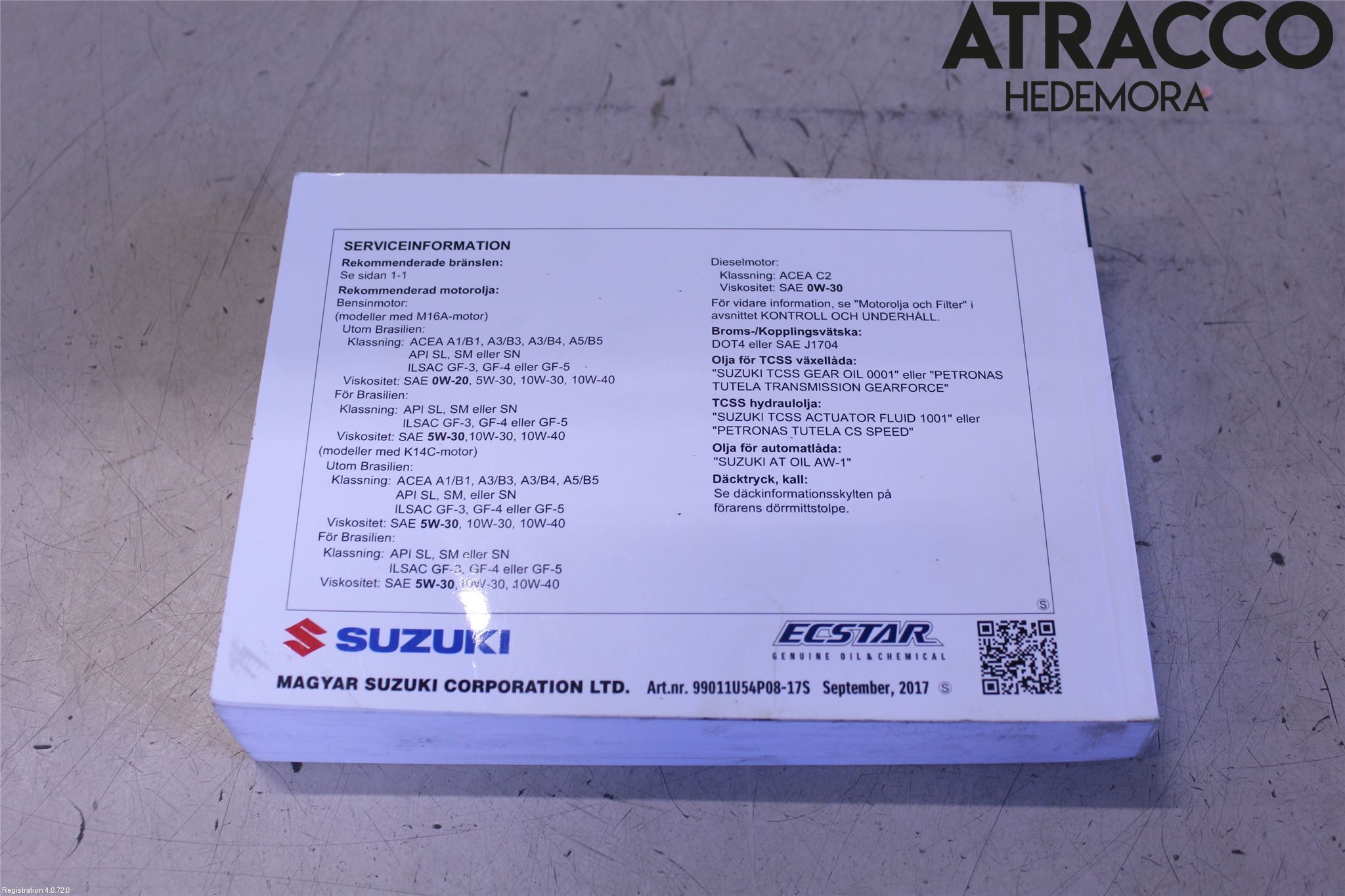 Suzuki VITARA 15- Instruksjonsbok
