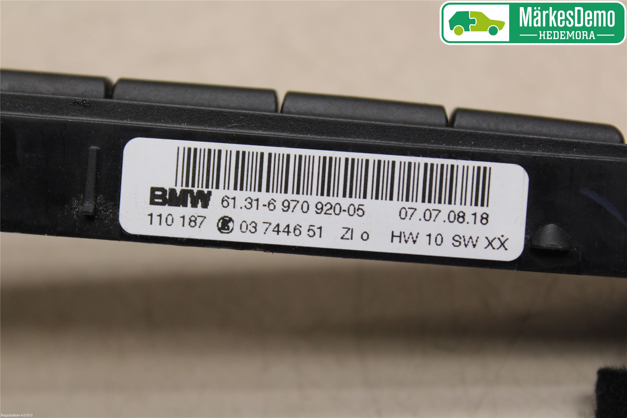 BMW 3 E90/91 SED/TOU 05-12 Bryter Varmesete