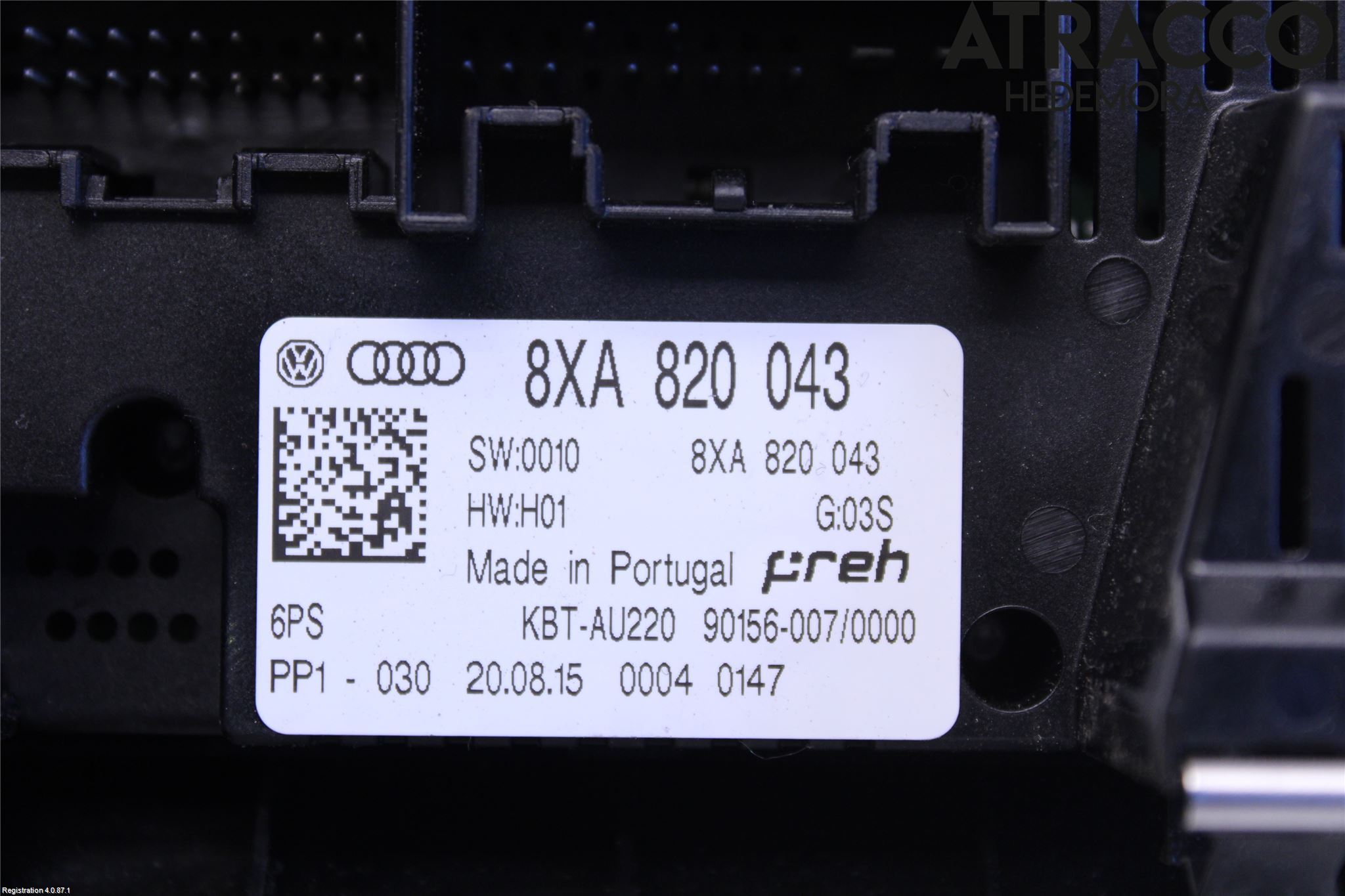 Audi A1/S1 11-18 Varme Ac Betjening-Display