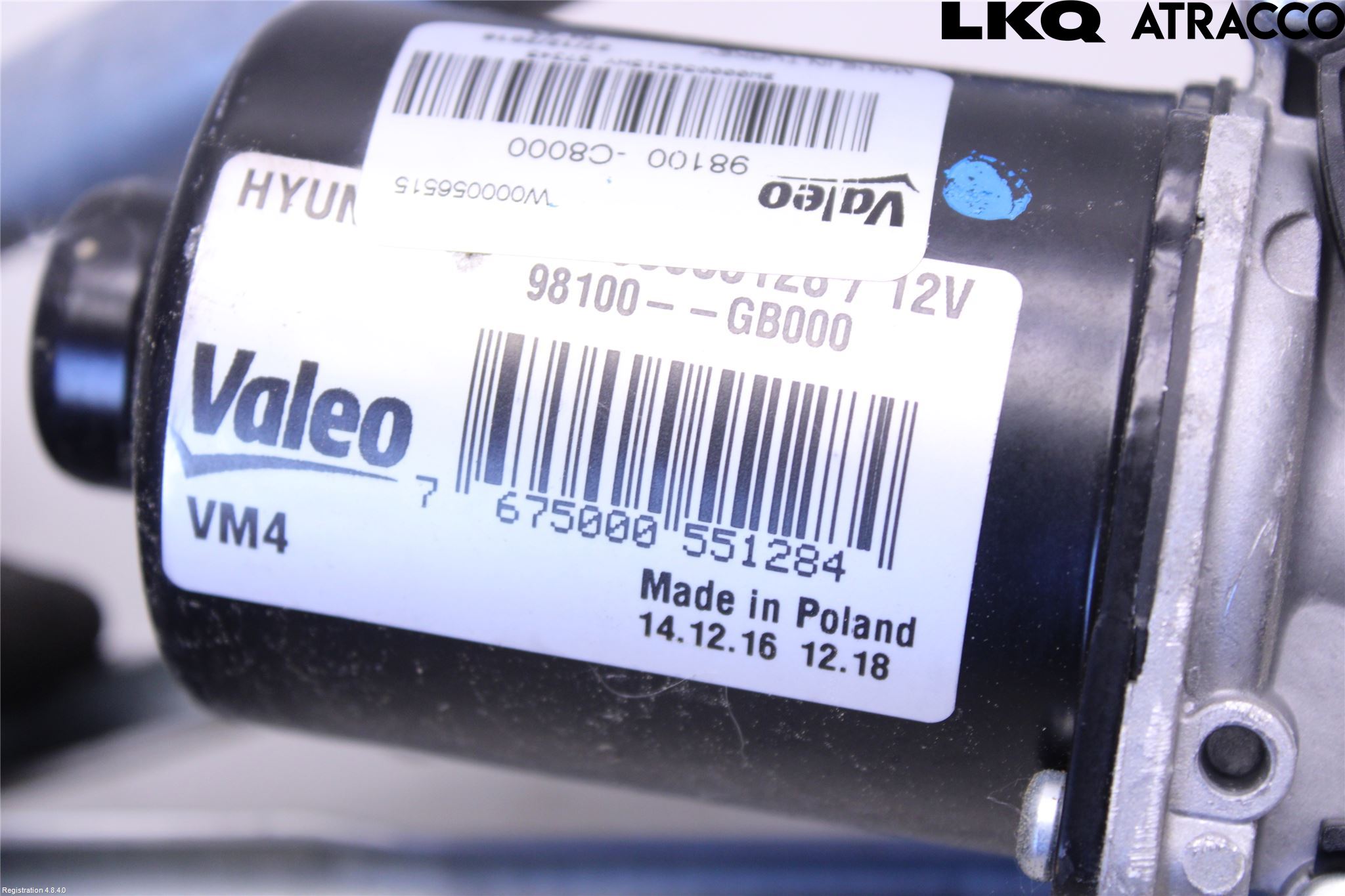 Hyundai i20 GB 15-20 Viskeroverføring Frontrute