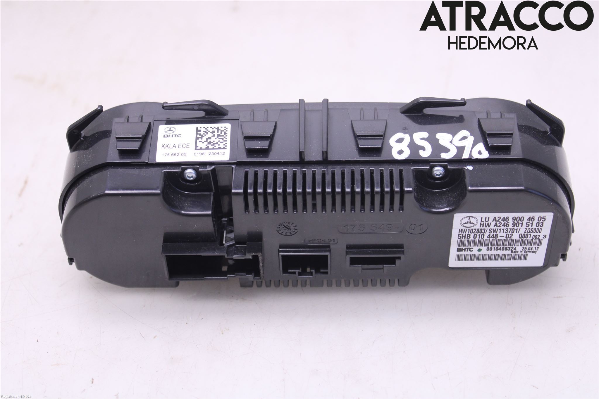 Mercedes-Benz MB B-KLASS (W245) 05-12 Varme Ac Betjening-Display