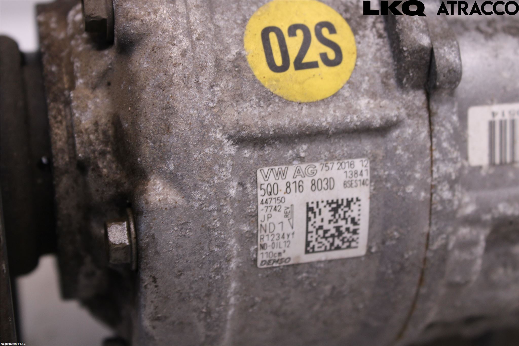 Audi A3/S3 8V 13-20 Varme Ac Kompressor