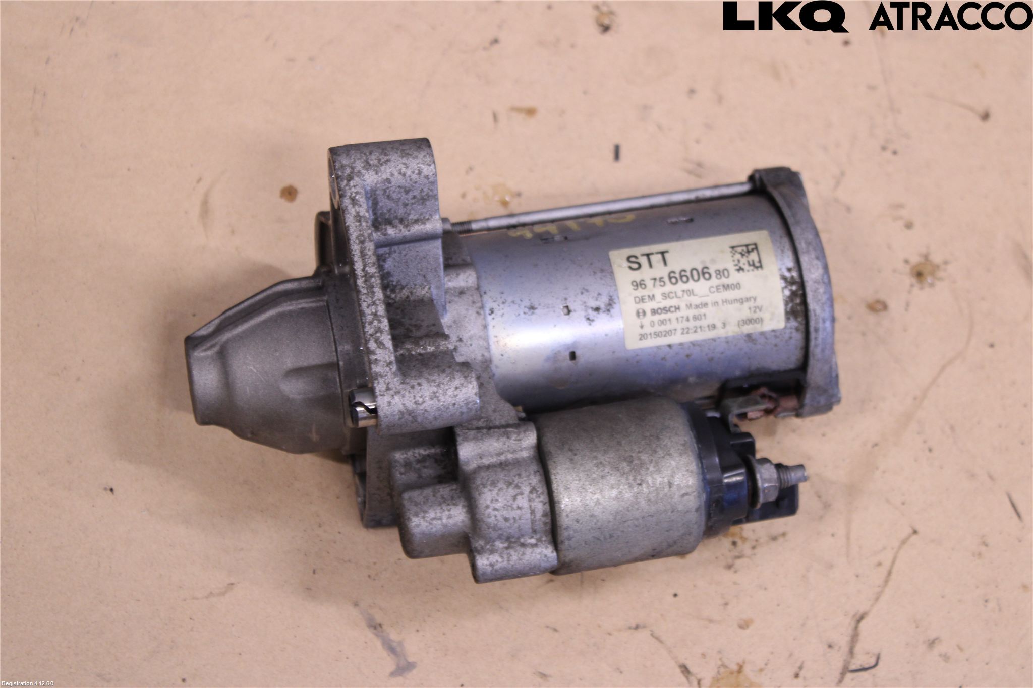 Peugeot 308 14-21 Startmotor Diesel