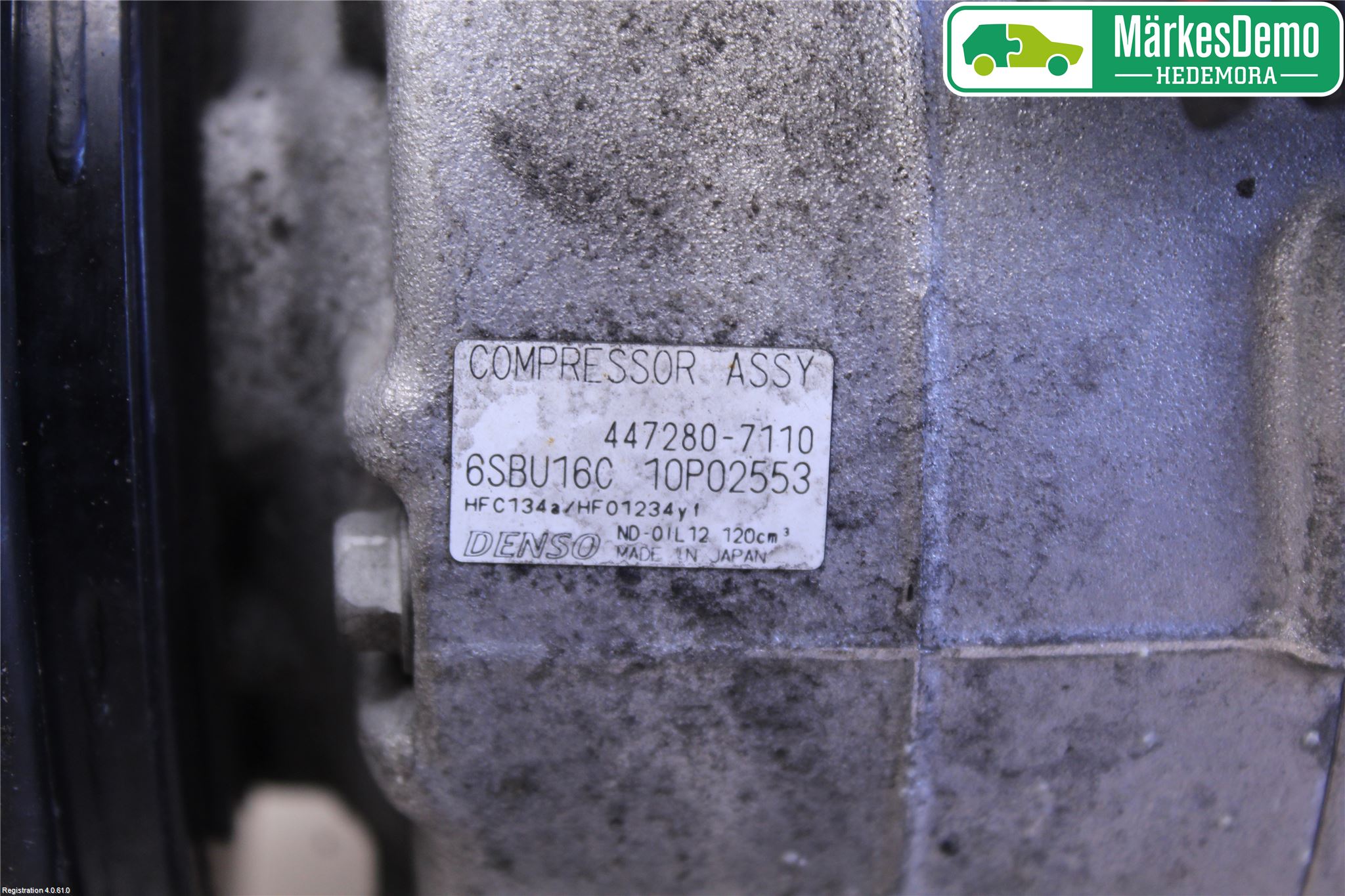 Mercedes-Benz MB A-KLASS (W176) 13-18 Varme Ac Kompressor