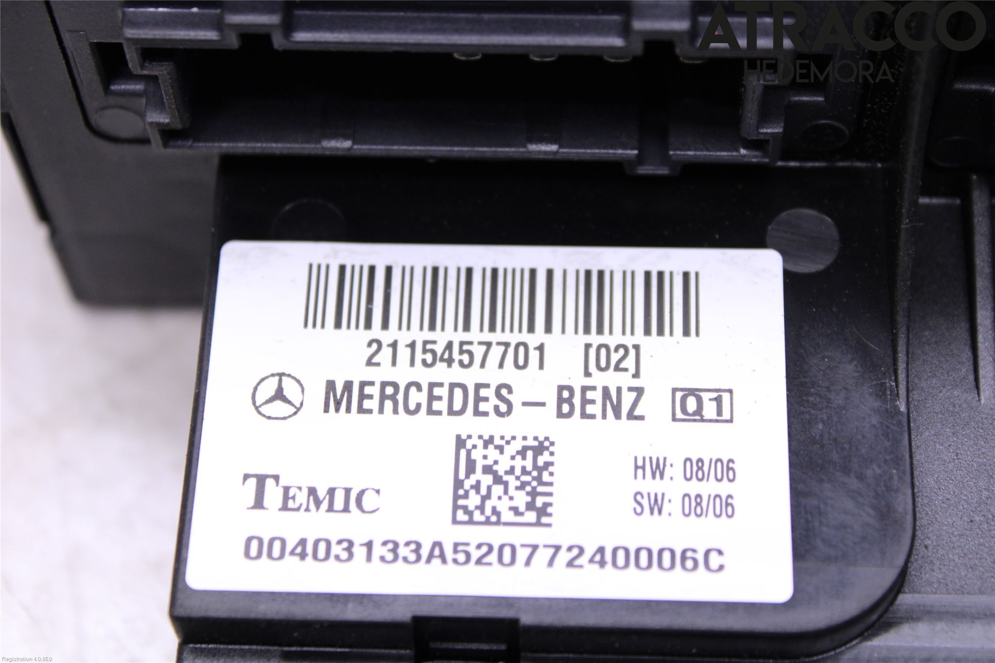 Mercedes-Benz MB E-KLASS (W211) 02-09 Sikringsboks - Elsentral