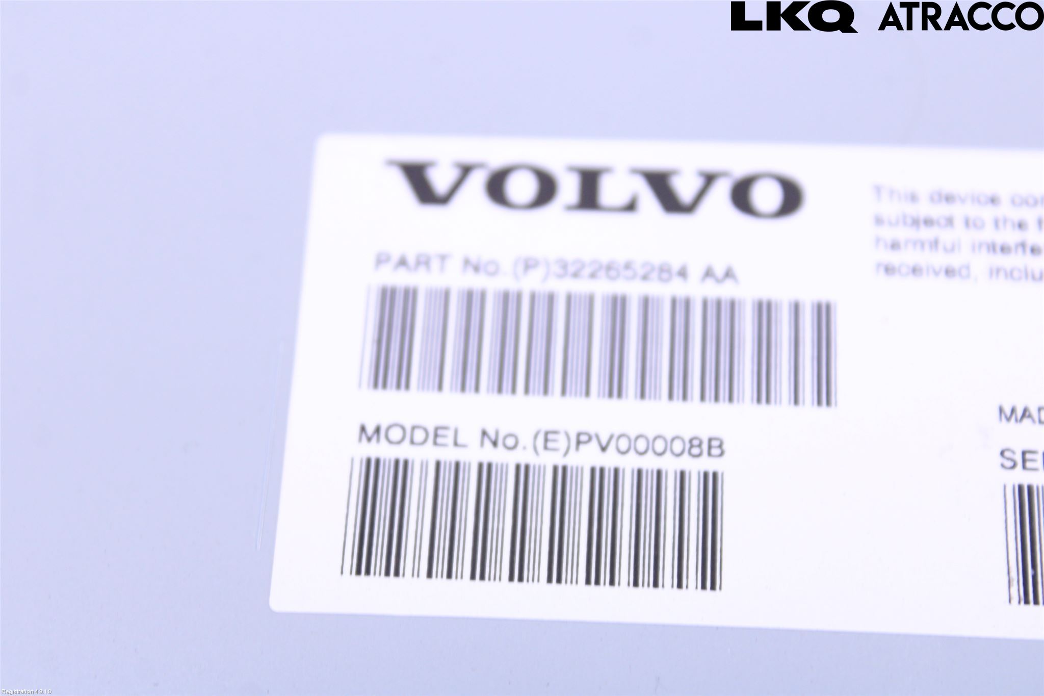 Volvo XC60 18- Stereo Forsterker