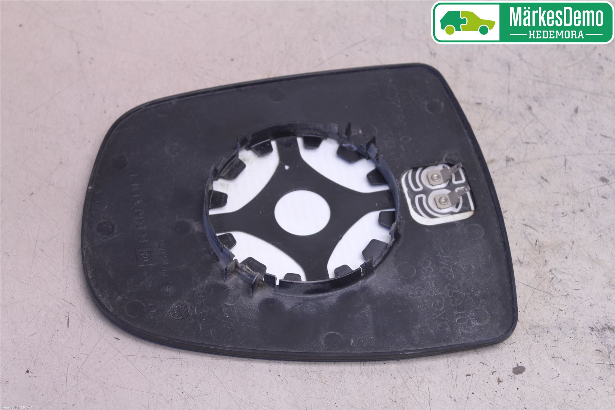 Opel VIVARO 01-14 Speil Glass H