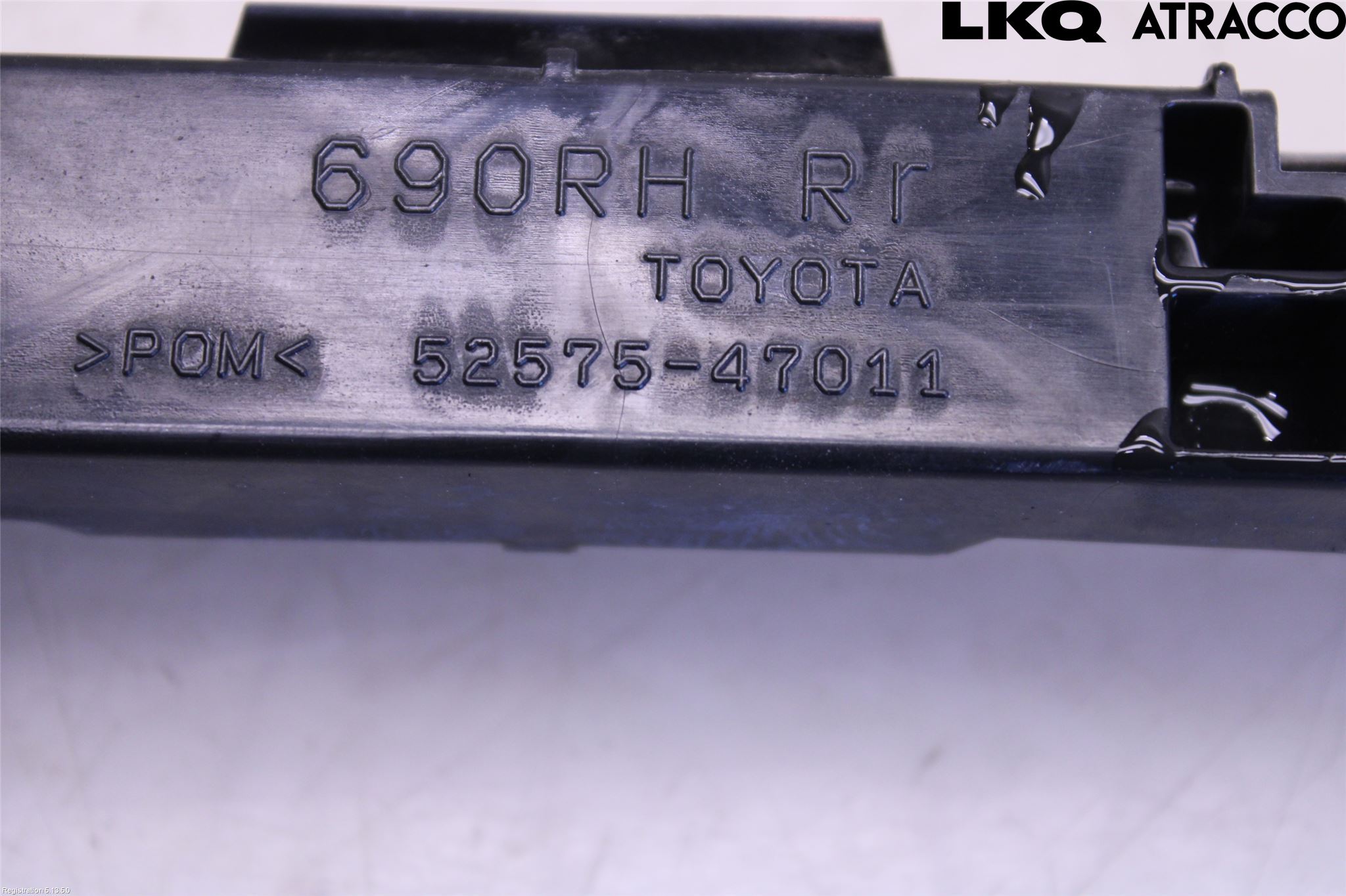 Toyota PRIUS NWH20 04-08 Støtfangerfeste Bak Høyre