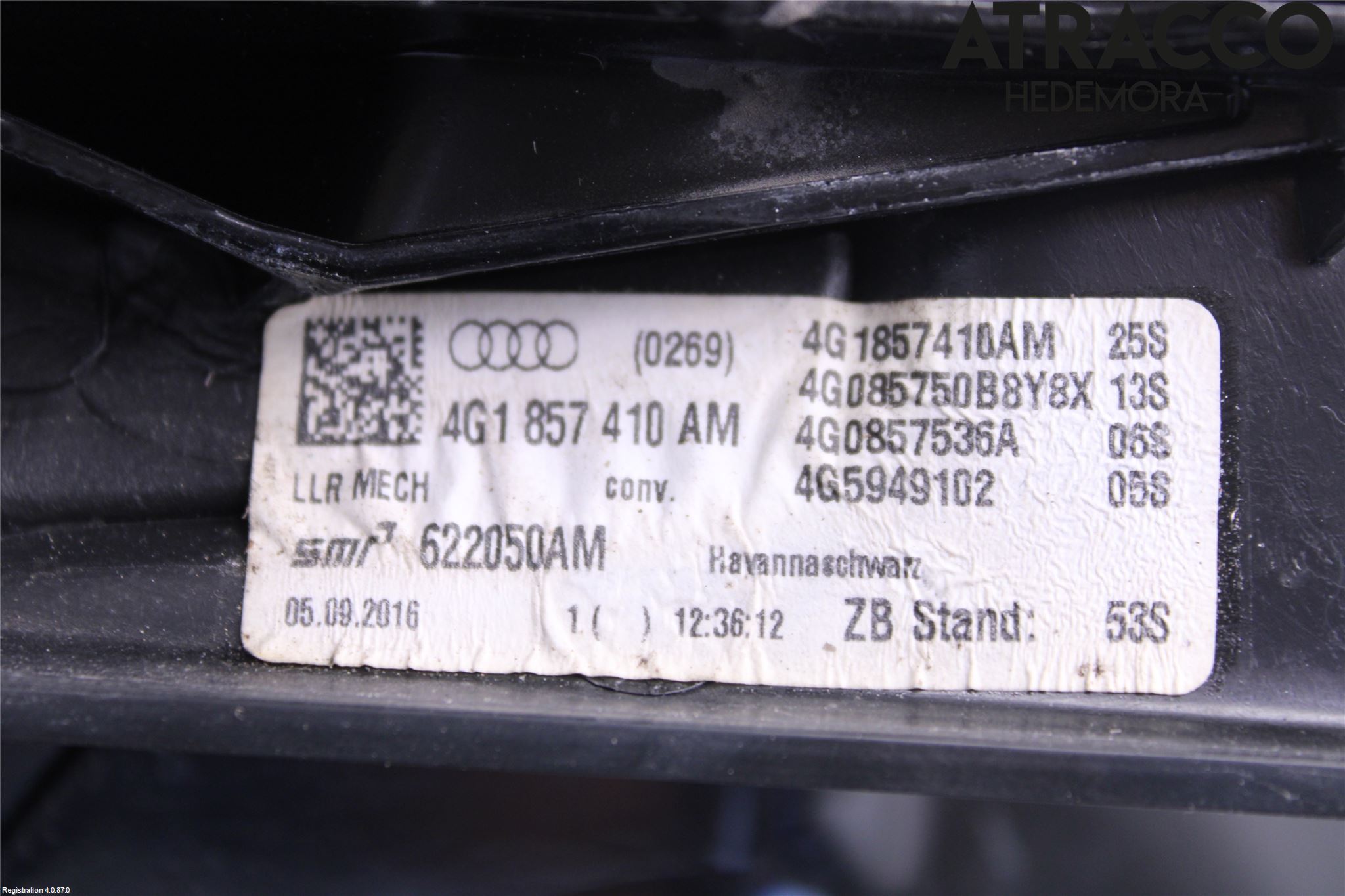 Audi A6 ALLROAD 12-18 Speil H M-El Justering
