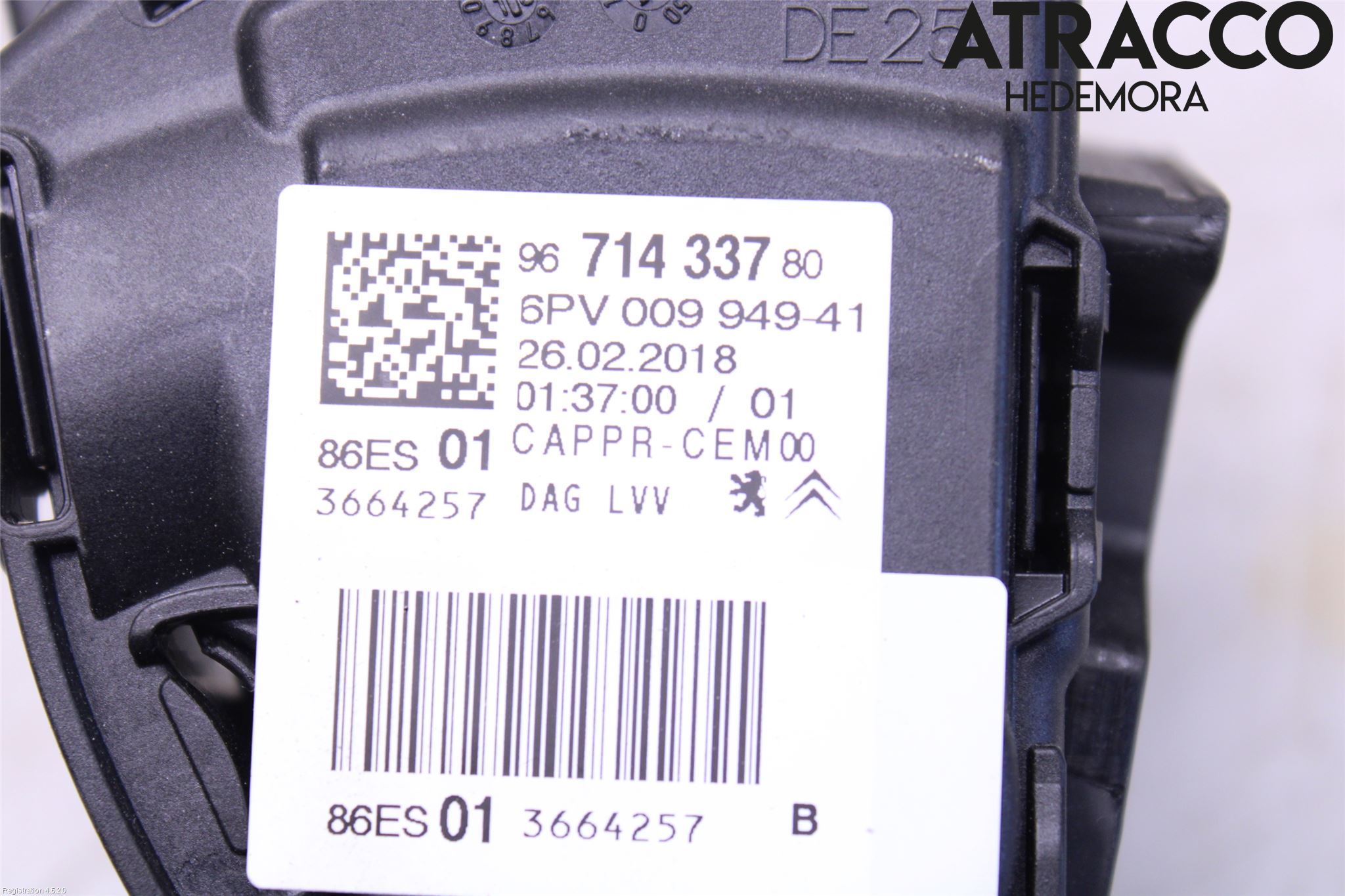 Citroen C4 CACTUS 14-20 Gasspedal
