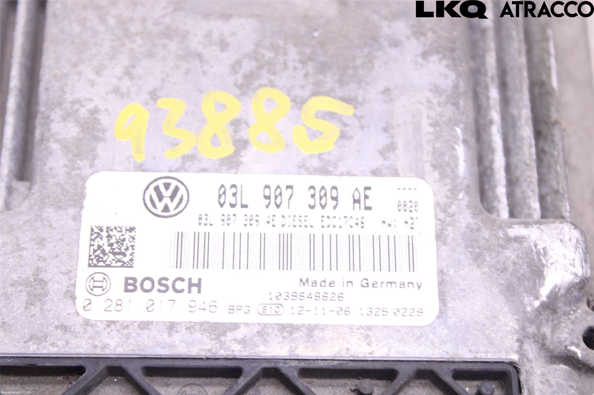 Volkswagen VW PASSAT 11-14 Styreenhet Dieselpumpe