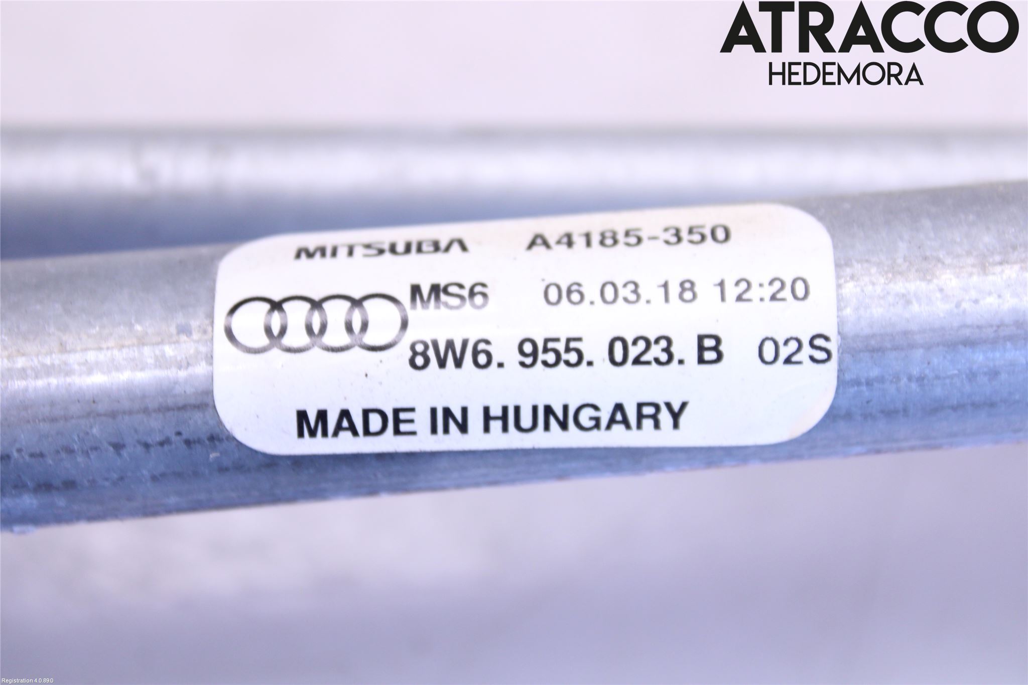 Audi A5 17- Viskeroverføring Frontrute